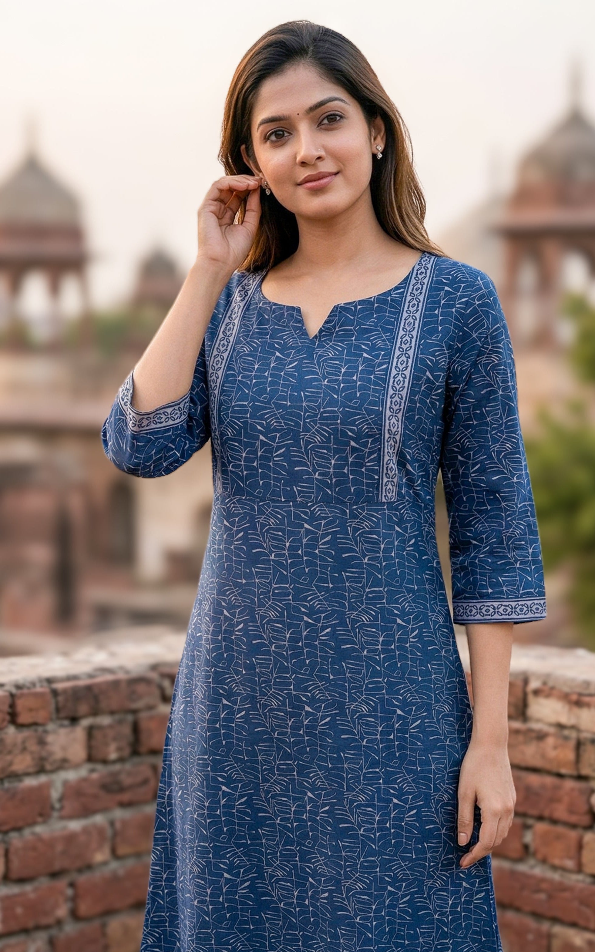 Neha Navy Blue A