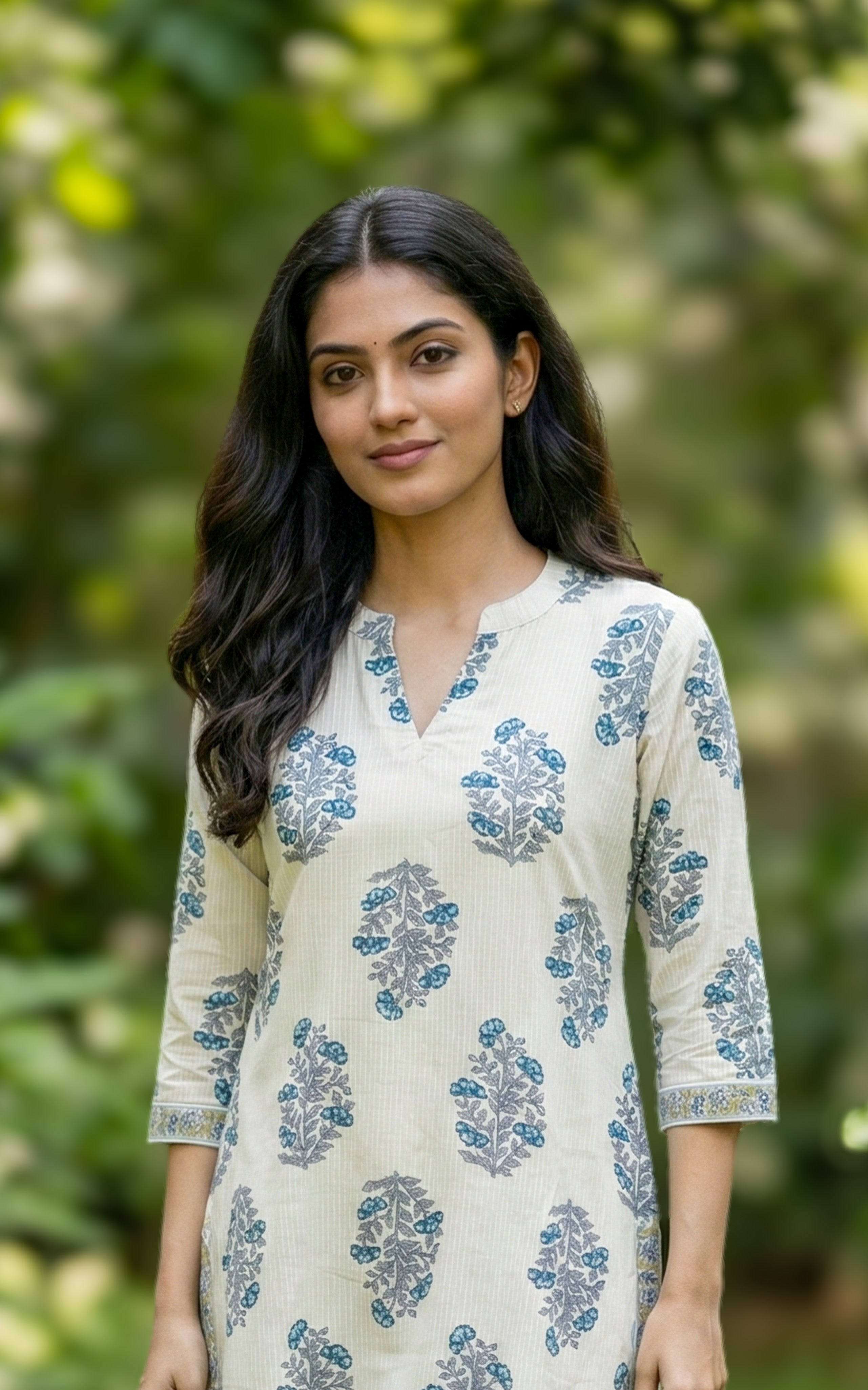 white office wear kurti
formal cotton kurti for women
elegant straight cut cotton kurti
simple cotton kurti for office