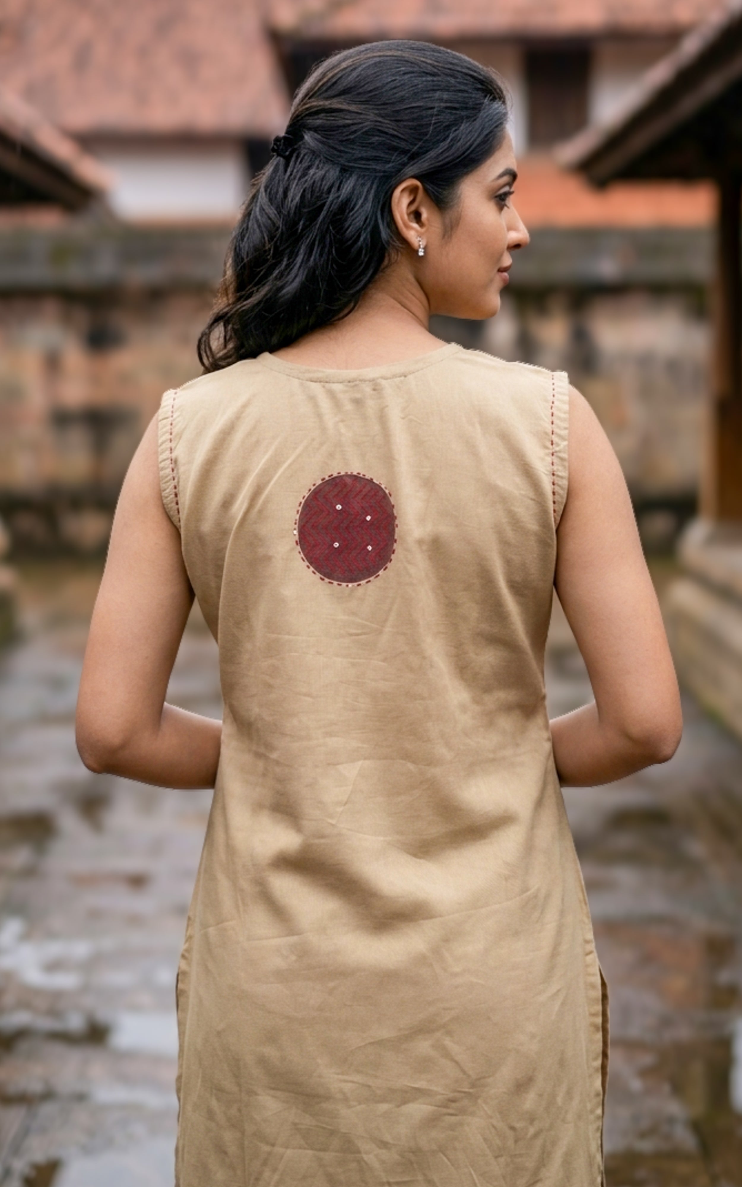 Vijitha Handblock (Kurti+Pant+Dupatta)