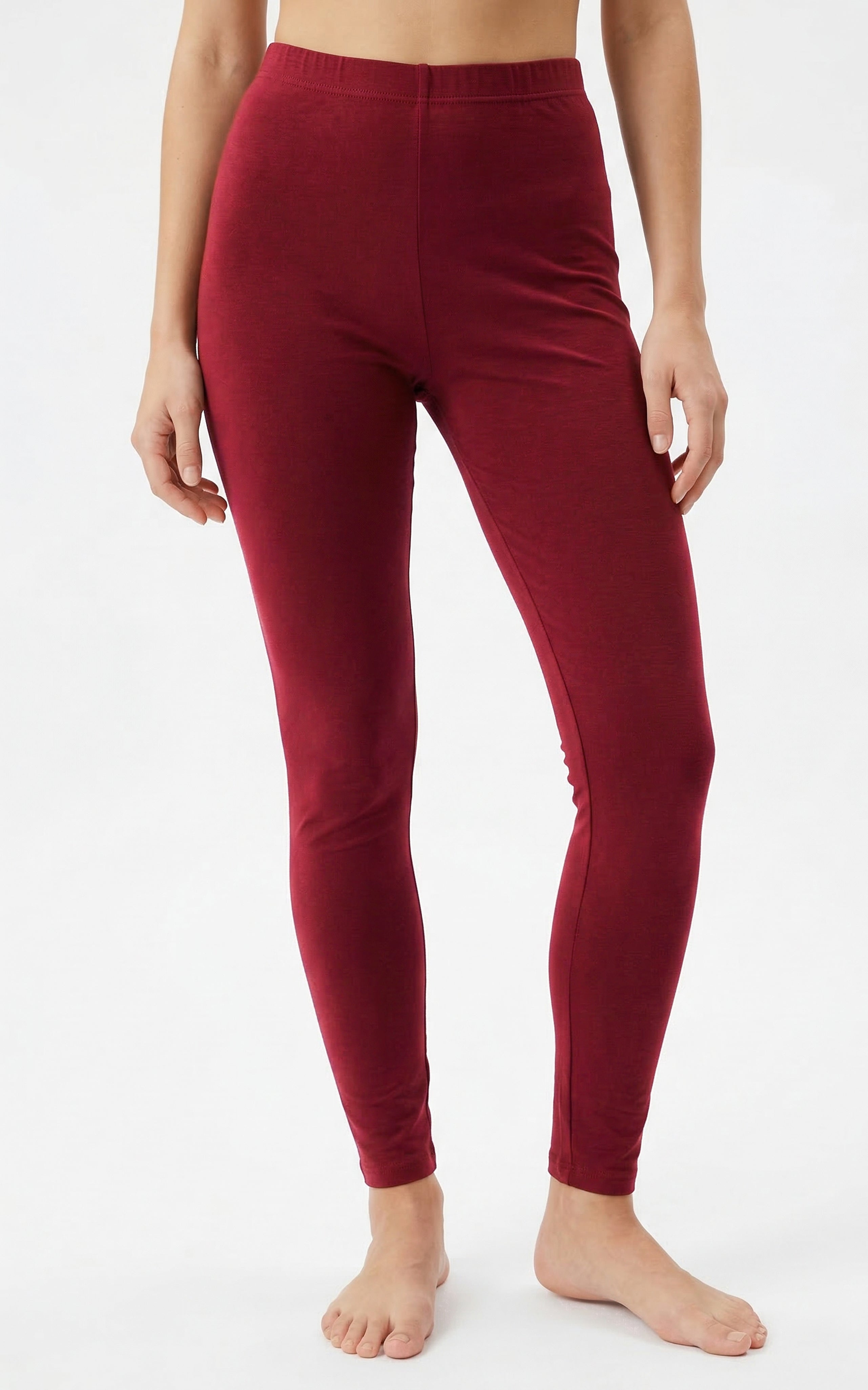 Rich Maroon #79 Ankle Legging