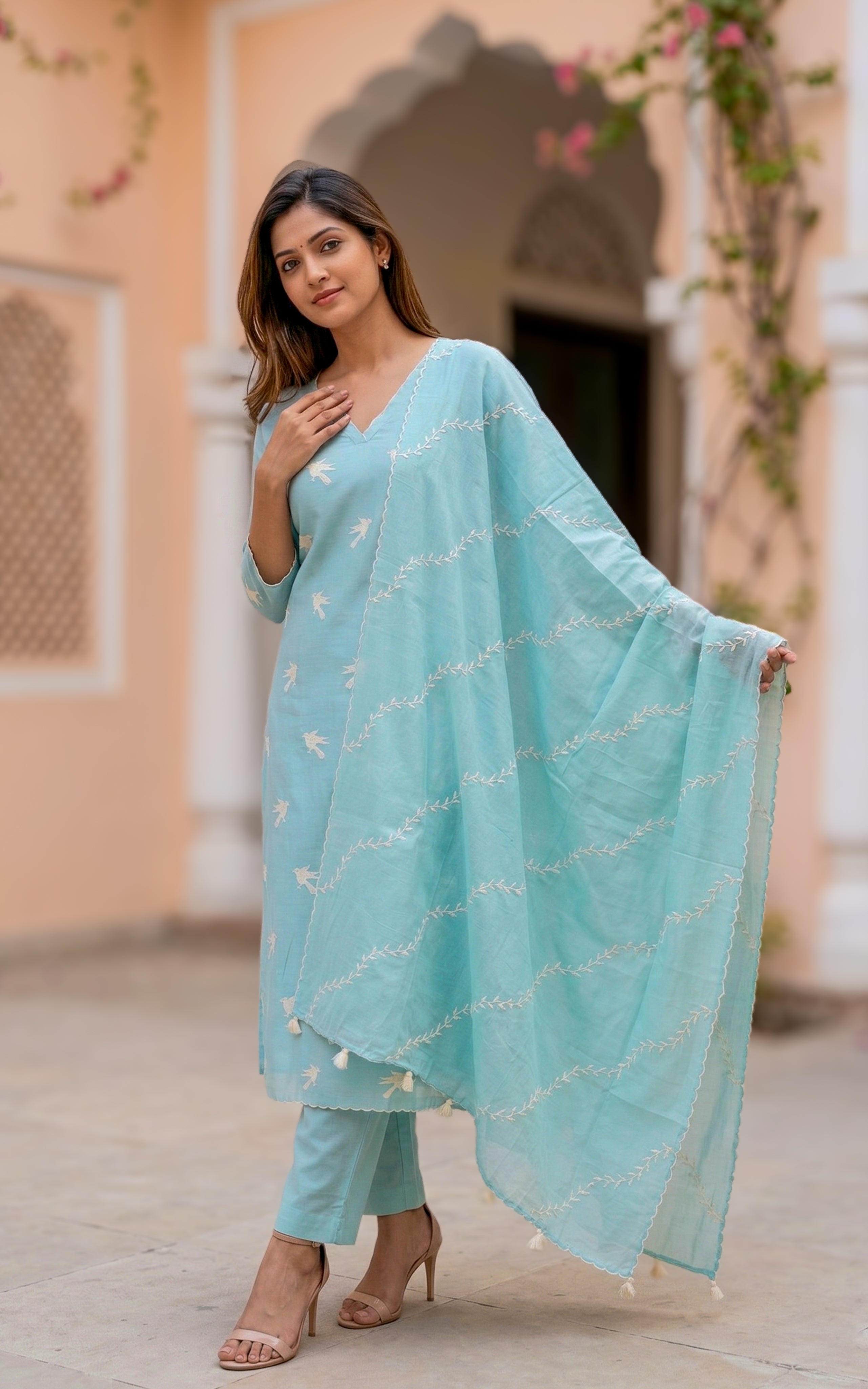 Siyara (Kurti+Pant+Dupatta)