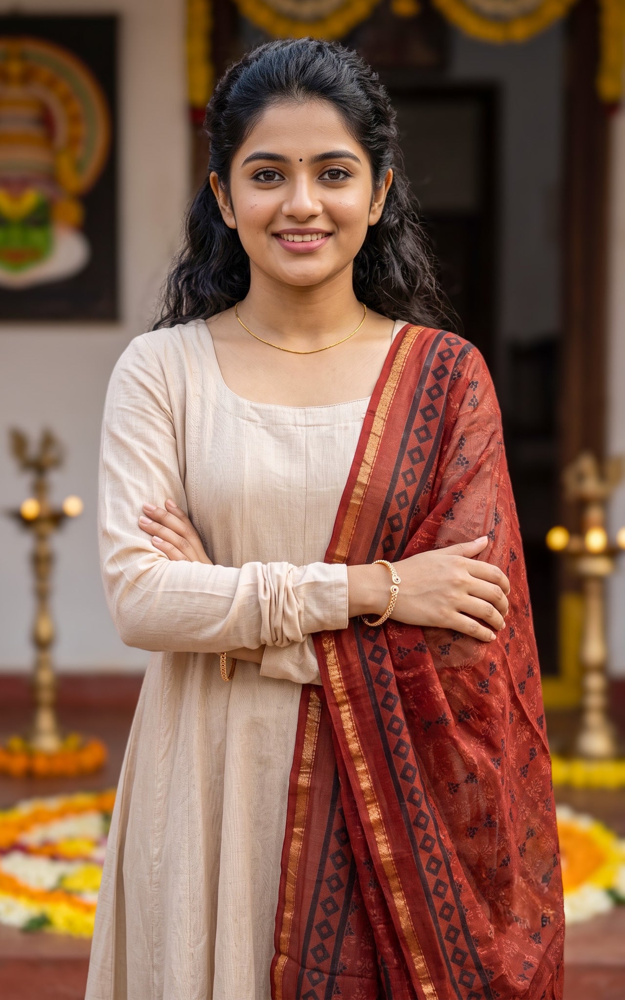 Nilavilakku (Kurti+Dupatta)