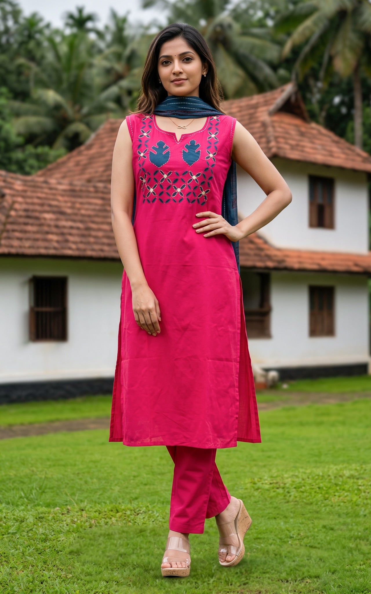 Ilankuzhali (Kurti+Pant+Dupatta)
