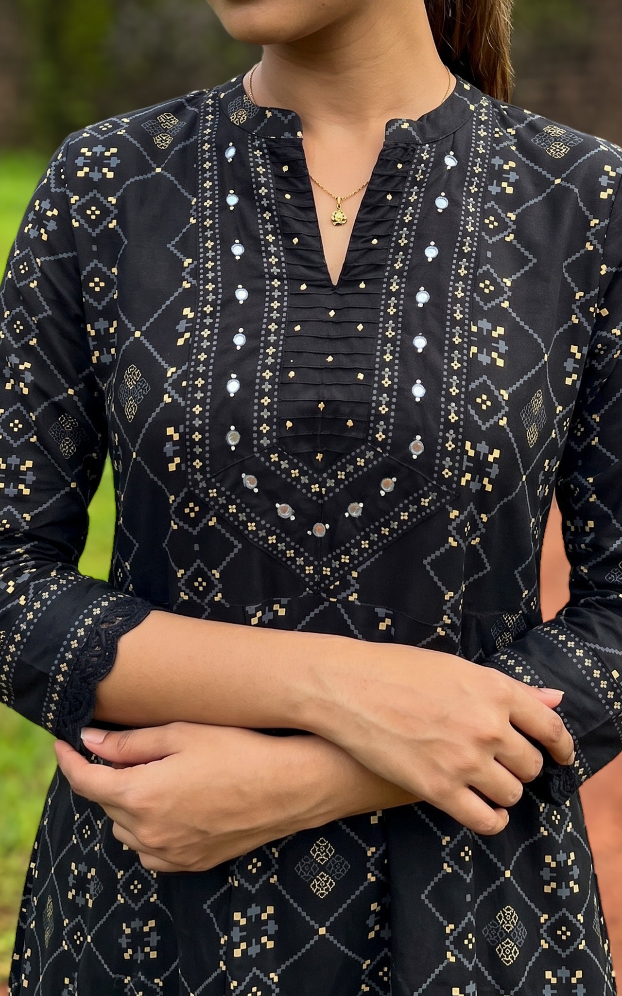 Yashmitha A (Kurti+Pant+Dupatta)