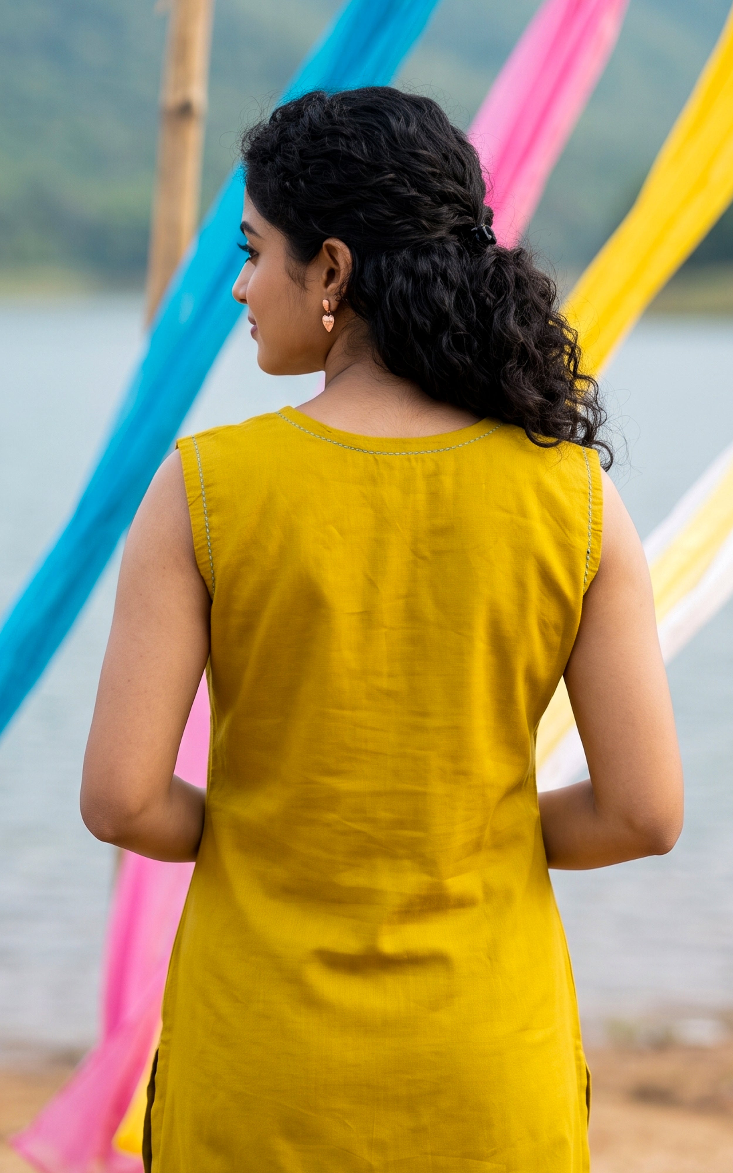 Mithusree Handblock (Kurti+Pant+Dupatta)