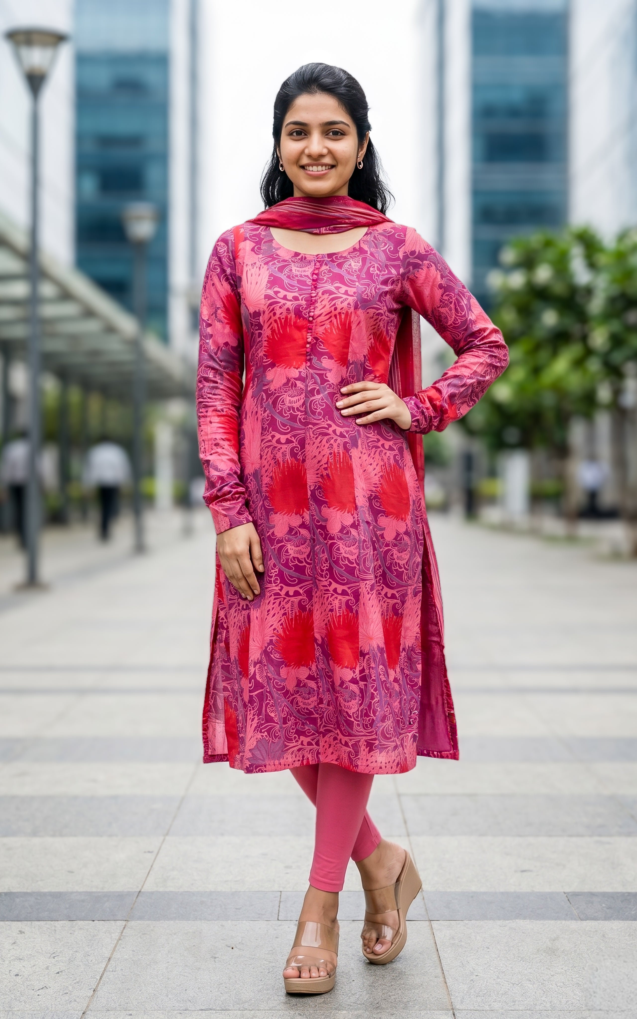 Kavimozhi (Kurti+Dupatta)