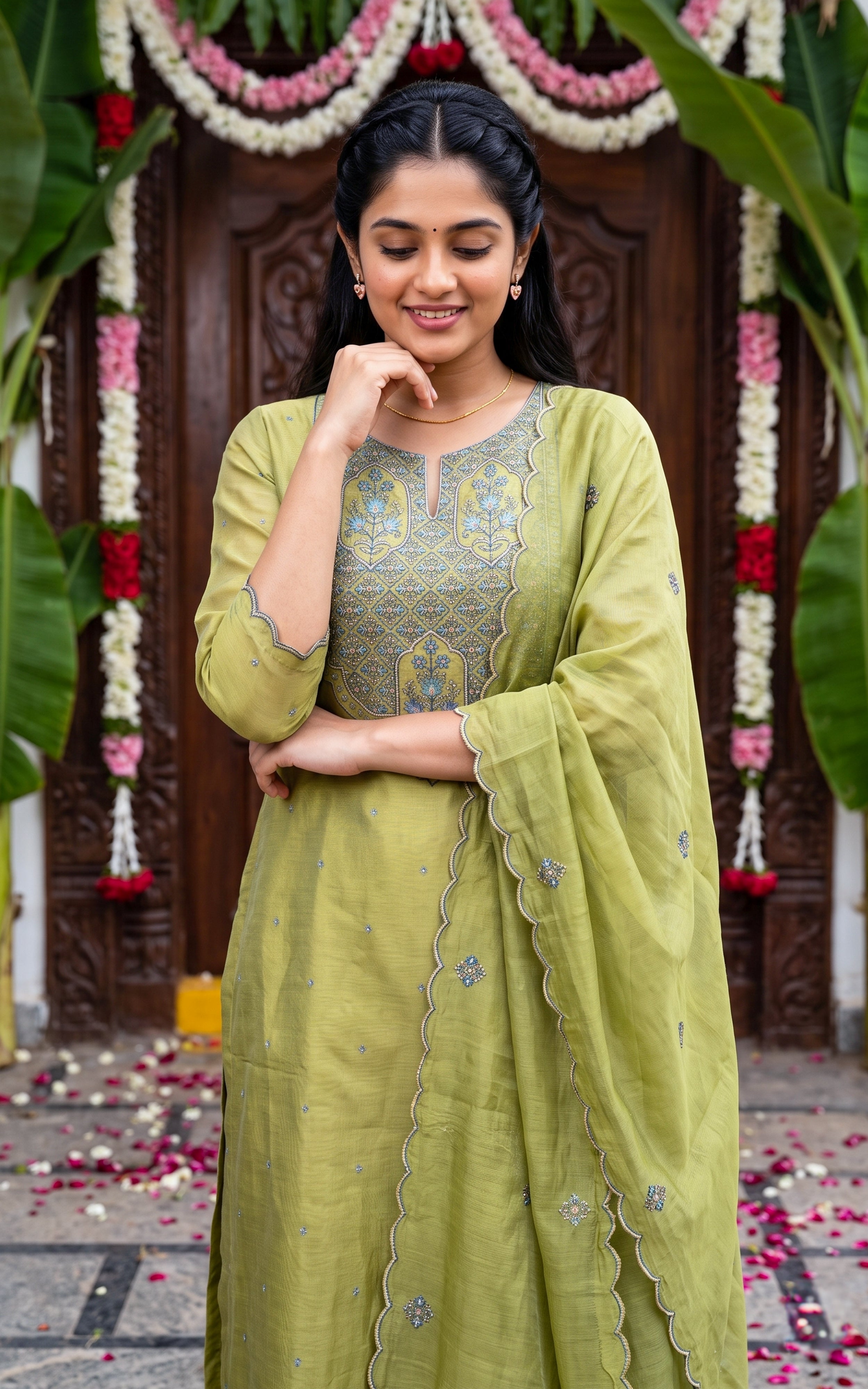 Harini (Kurti+Pant+Dupatta)