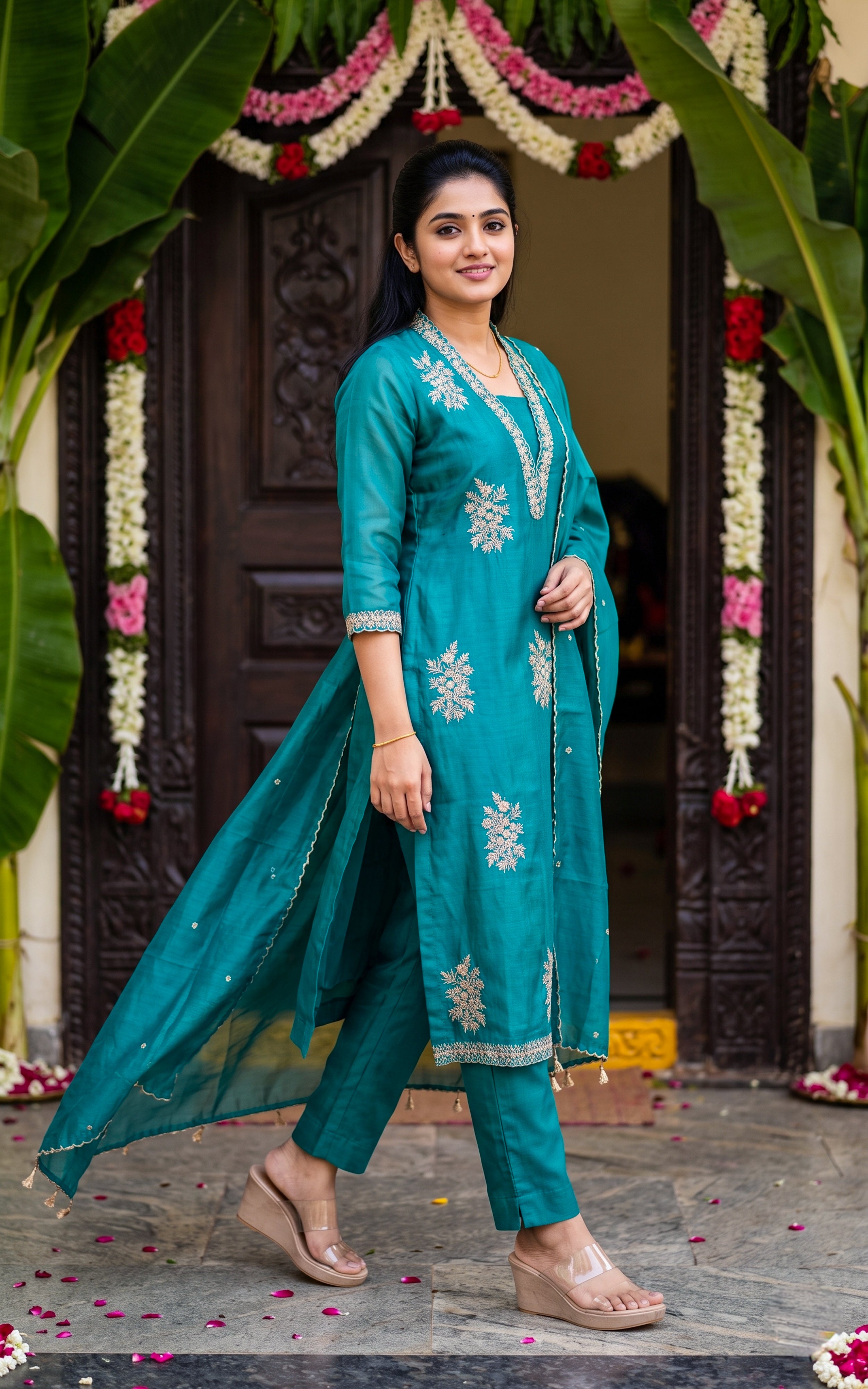 Hanasha (Kurti+Pant+Dupatta)