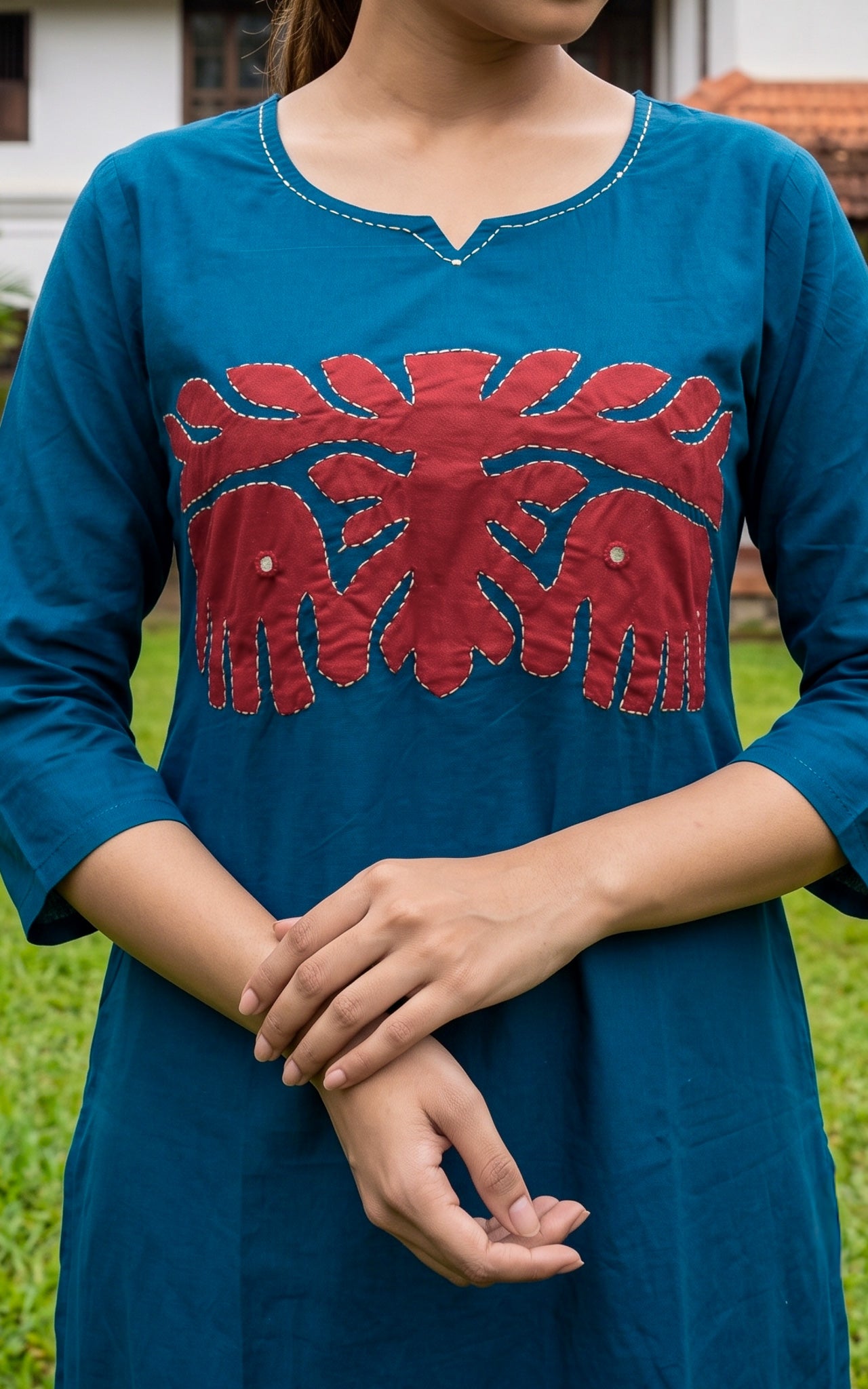 Nandhala (Kurti+Pant+Dupatta)
