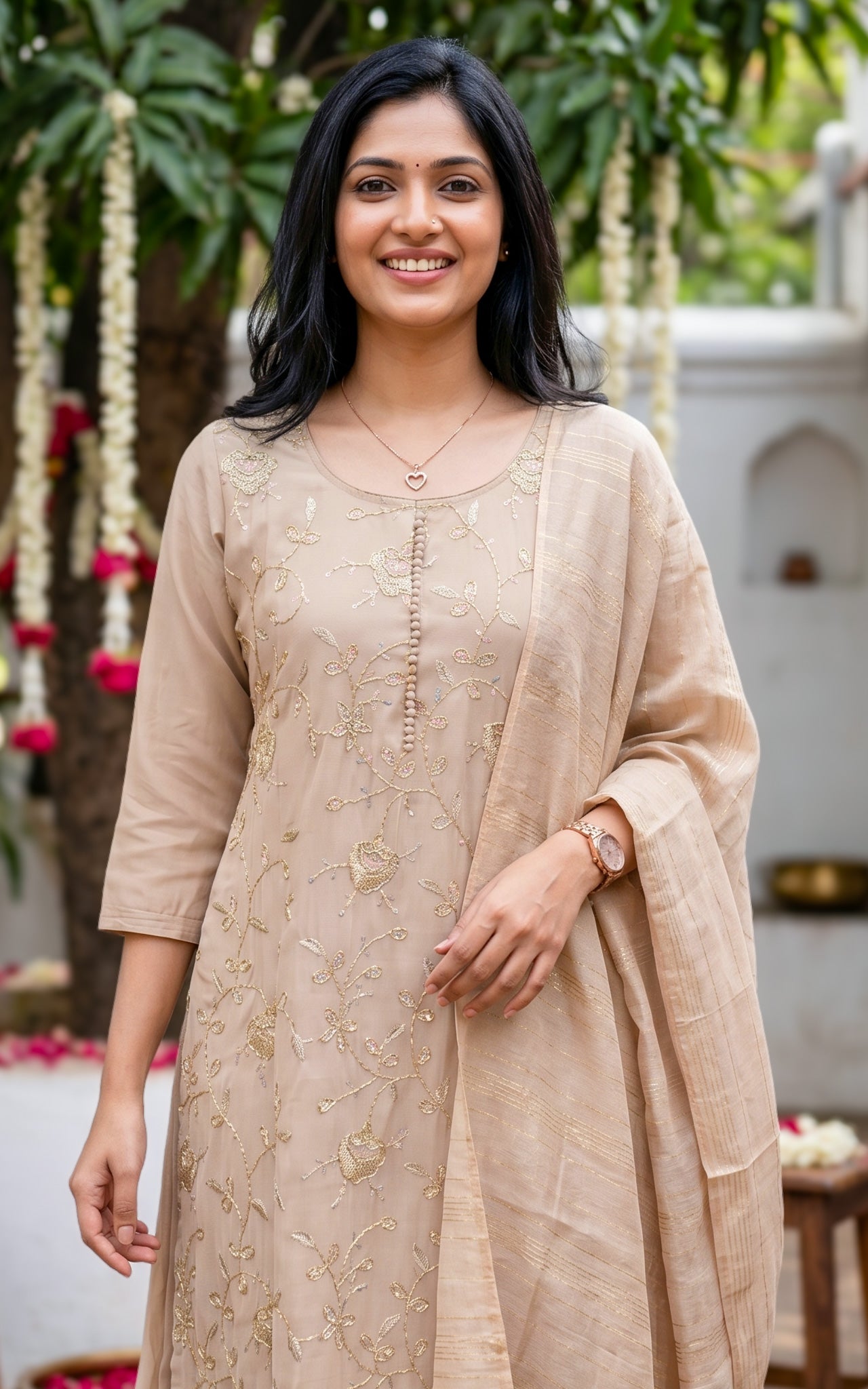 Isaimozhi (Kurti+Pant+Dupatta)