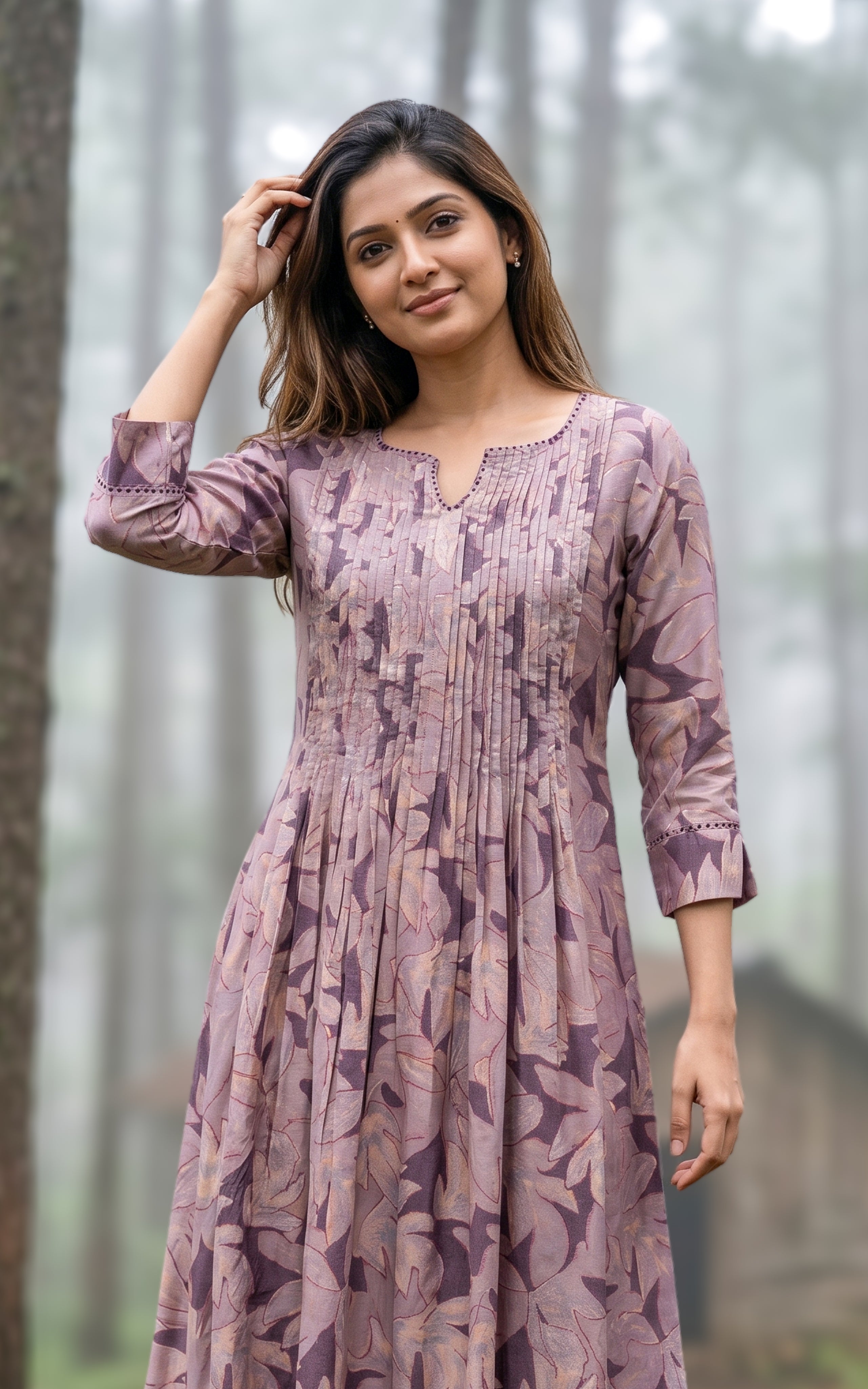 Breathable cotton summer kurti for women