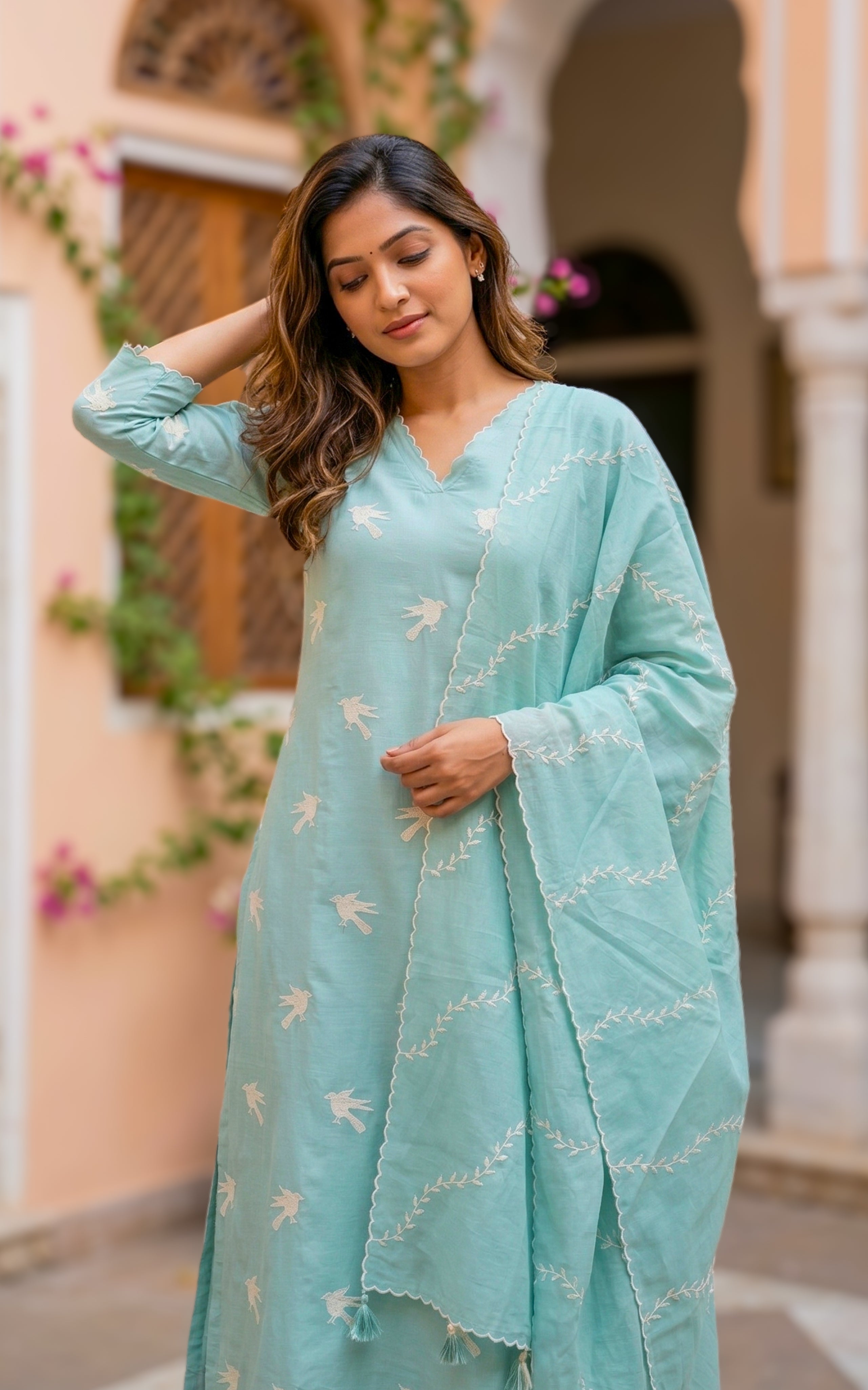 Siyara (Kurti+Pant+Dupatta)