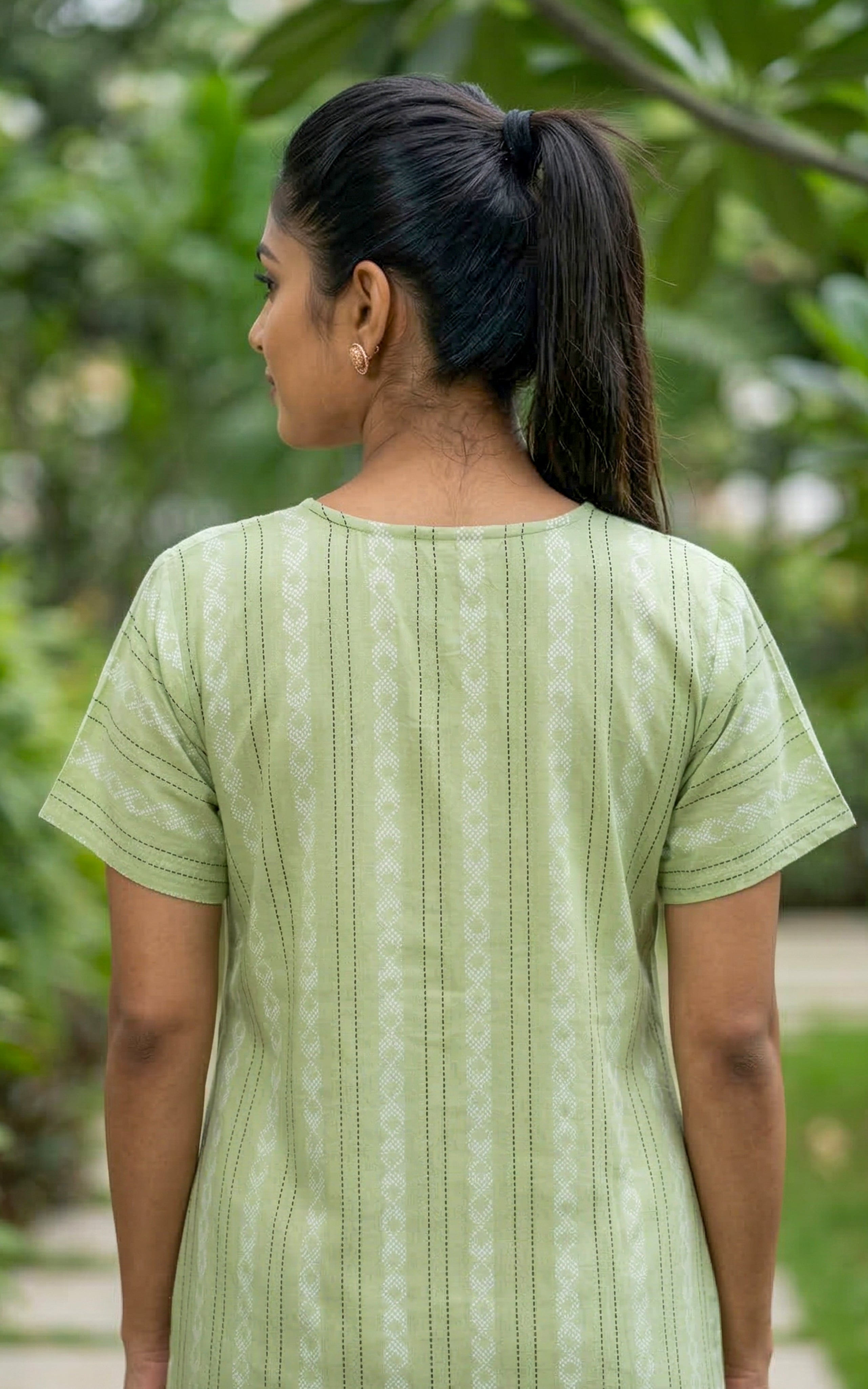 Cotton Straight Fit Nighty-159SS12A