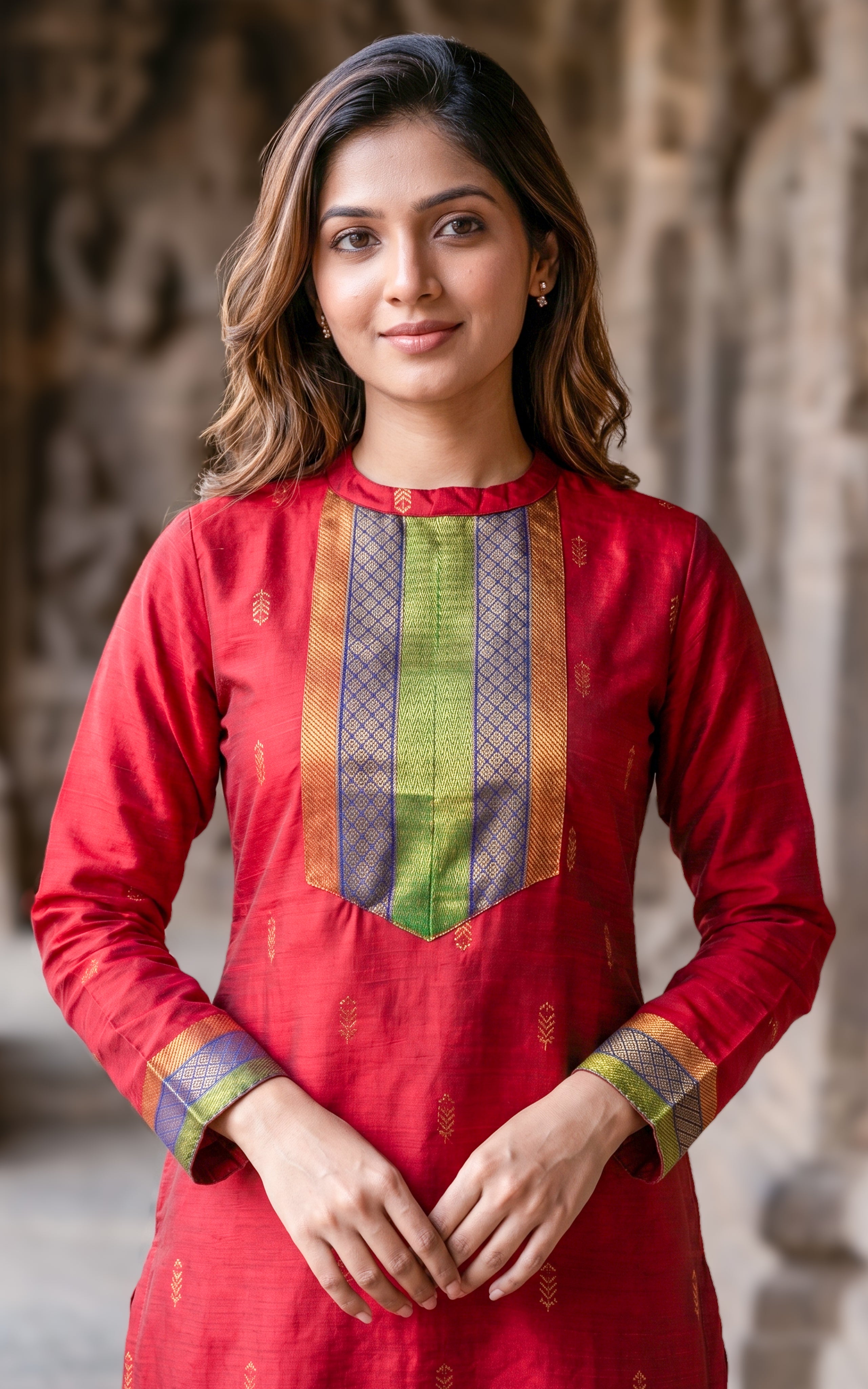 Thenmalar Maroon
