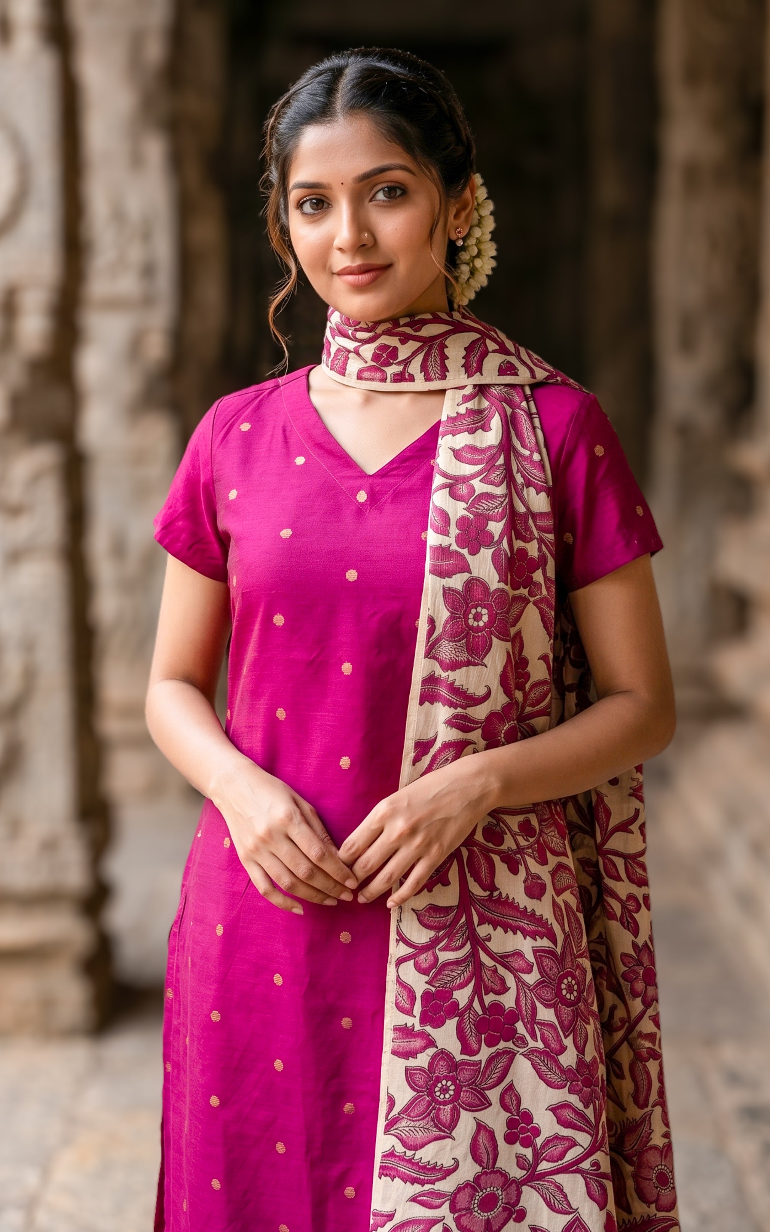 Sudarmozhi (Kurti+Dupatta)