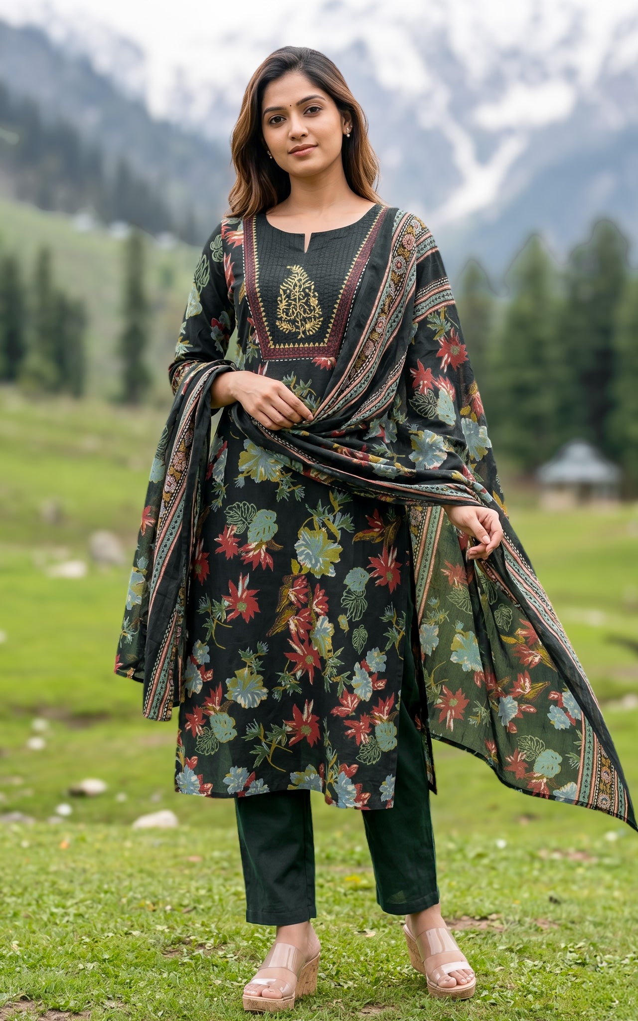 Sharla D (Kurti+Pant+Dupatta)