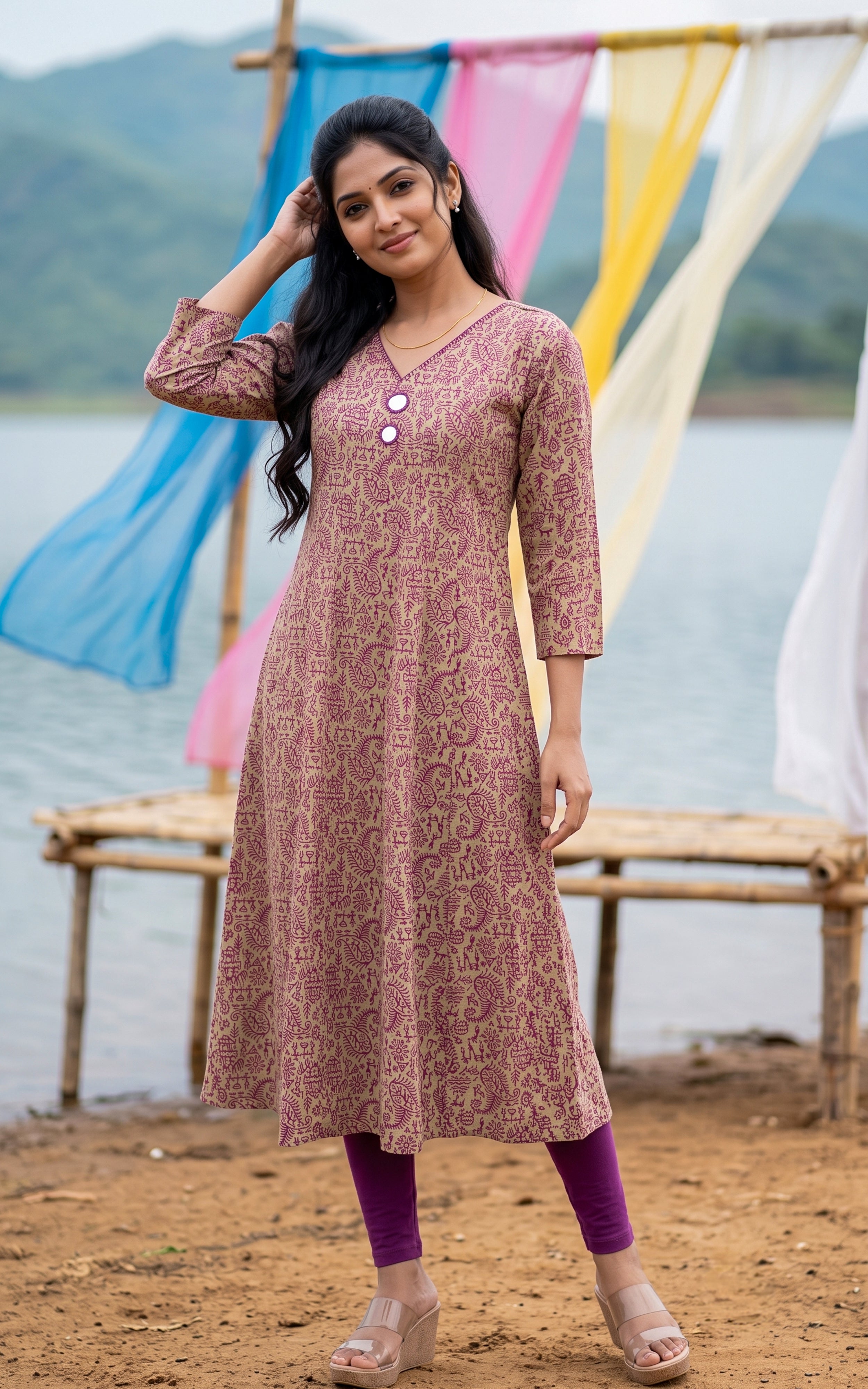 Poovidhal Burgundy