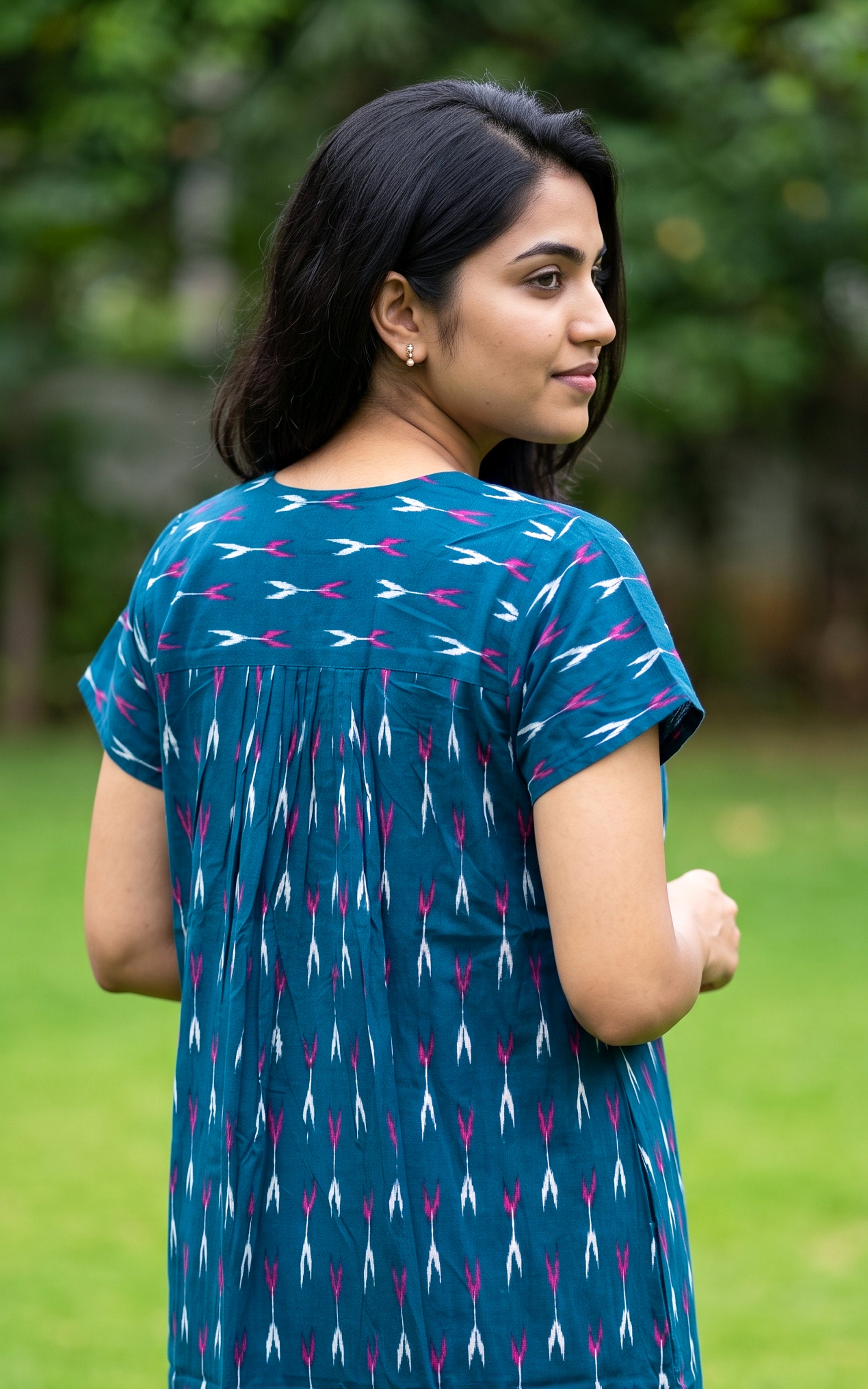 Cotton Straight Fit Nighty-164SS9A