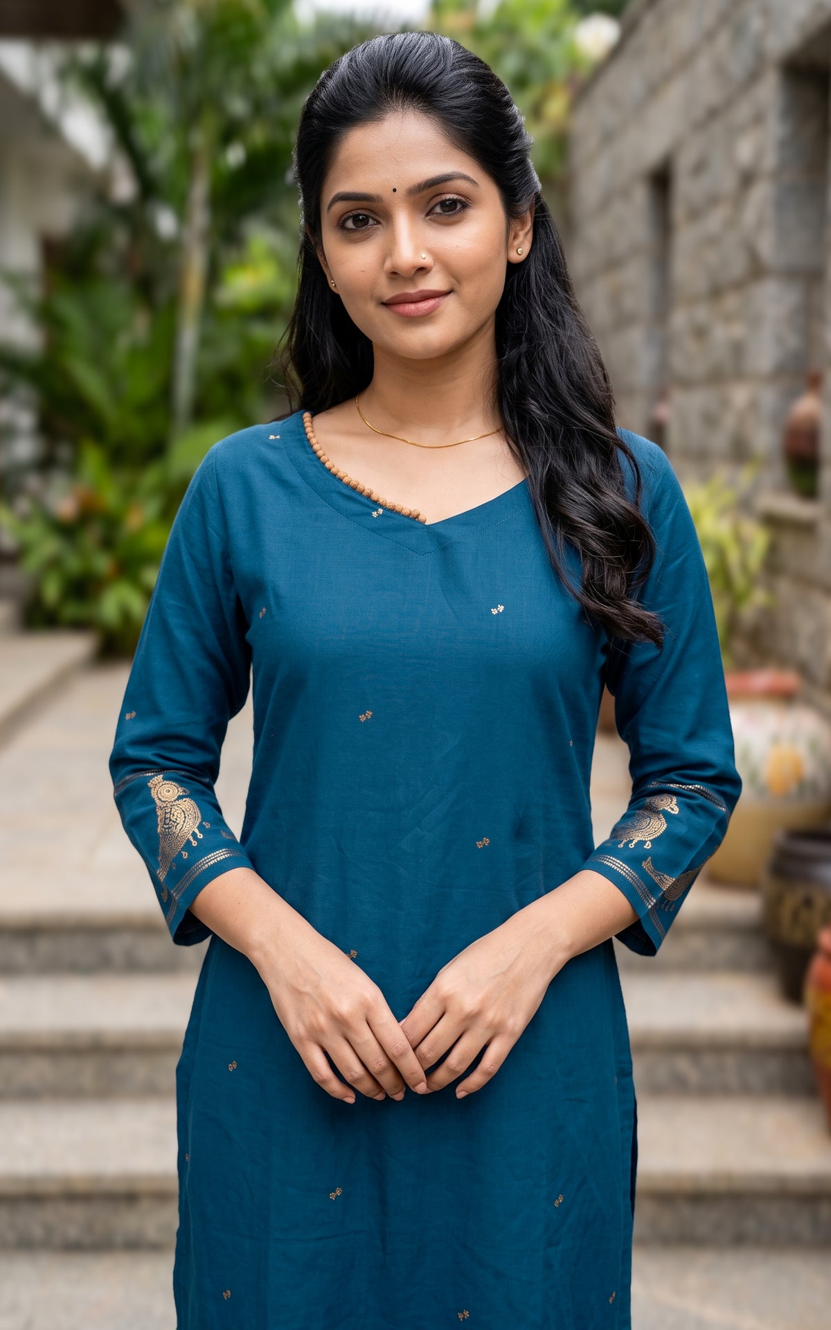 Paingili Blue (Only Kurti)