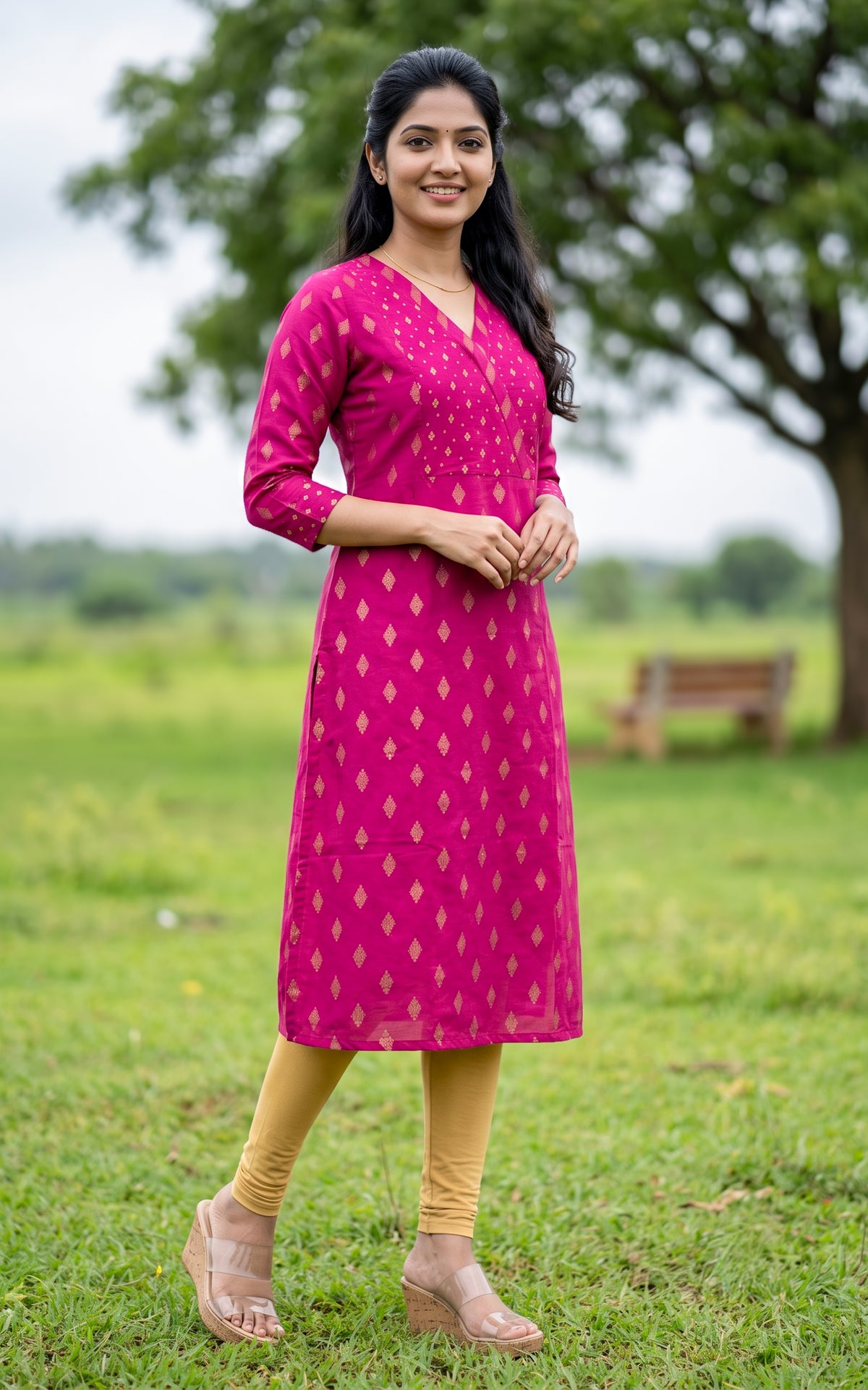 Aathirai Magenta
