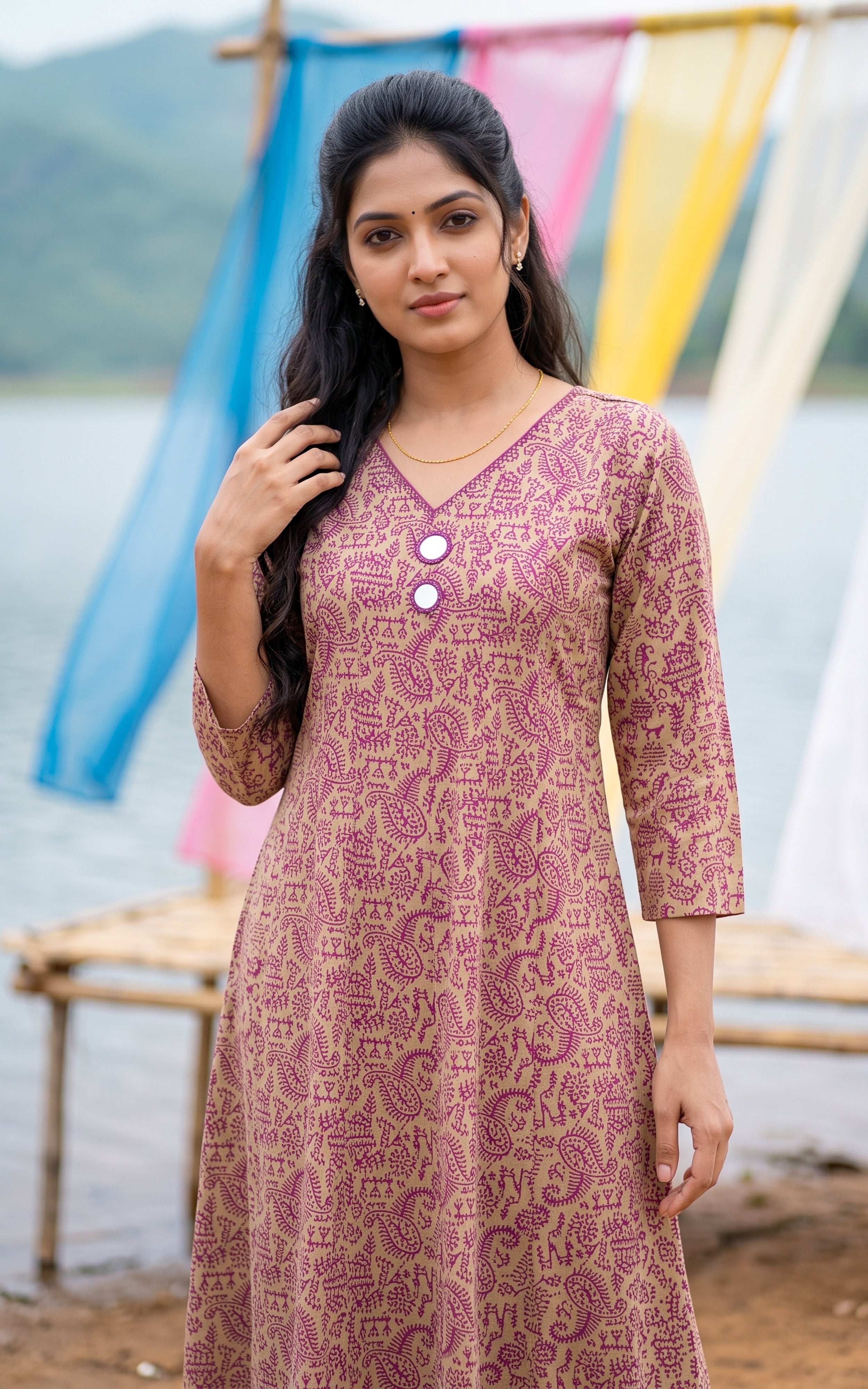 Poovidhal Burgundy