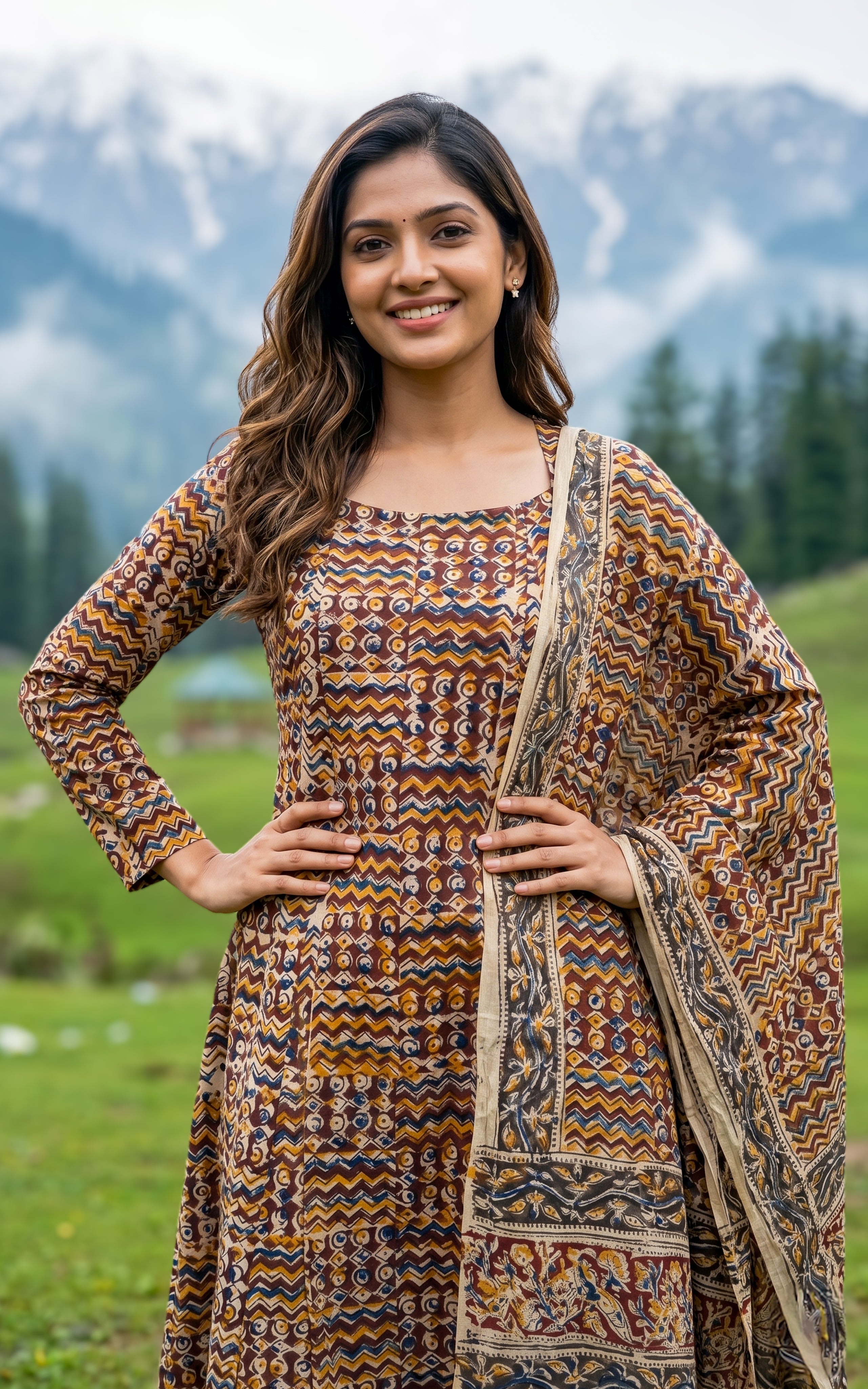 Jesintha B (Kurti+Dupatta)
