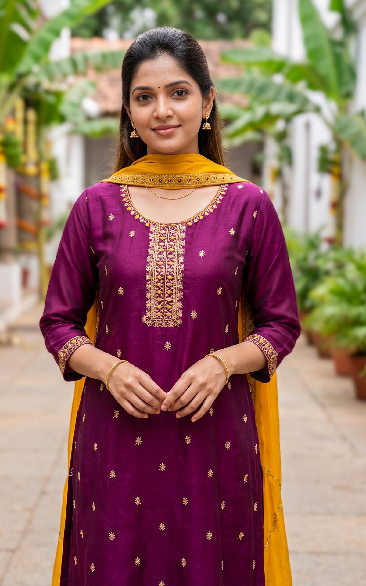 Abhidhya (Kurti+Pant+Dupatta)