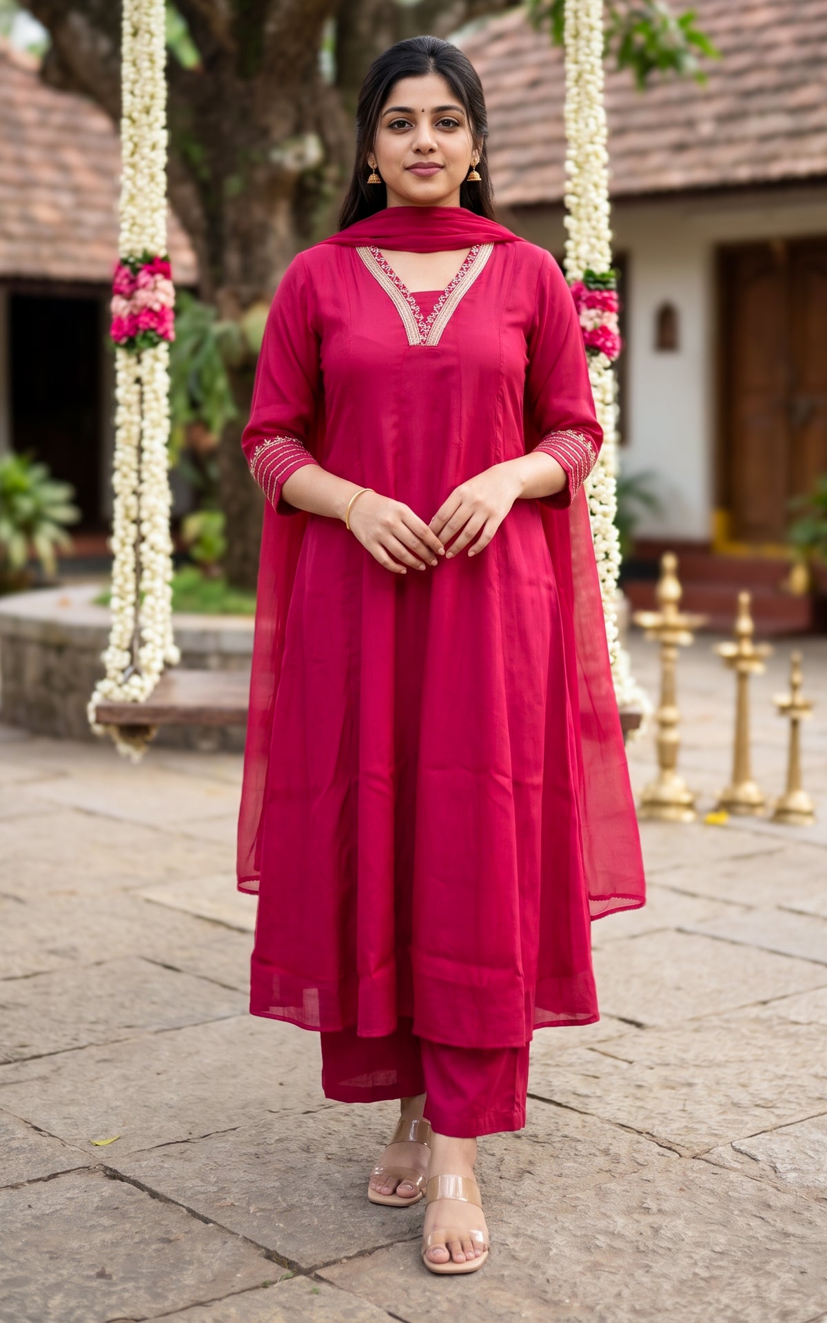 Hemisha (Kurti+Pant+Dupatta)