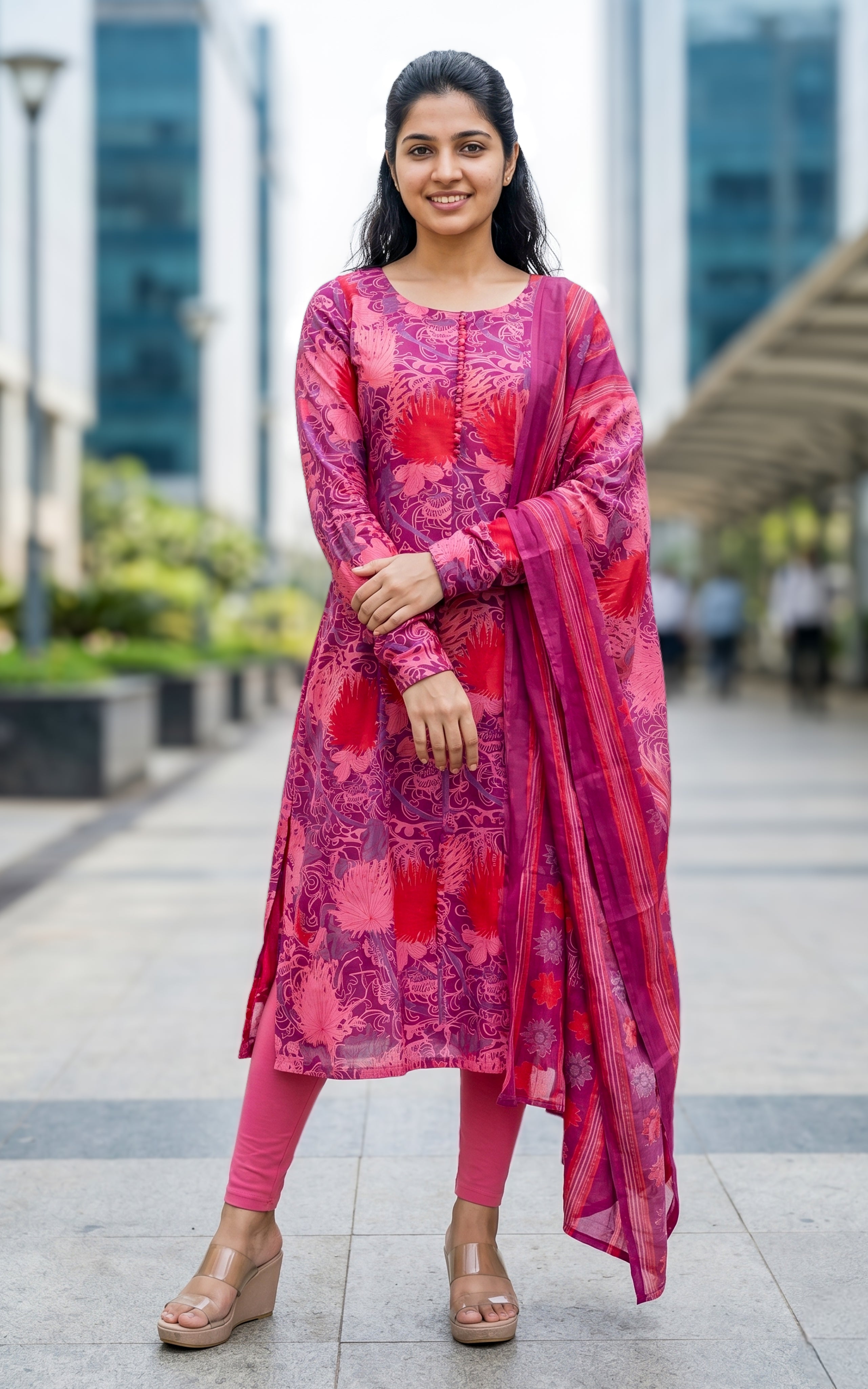 Kavimozhi (Kurti+Dupatta)