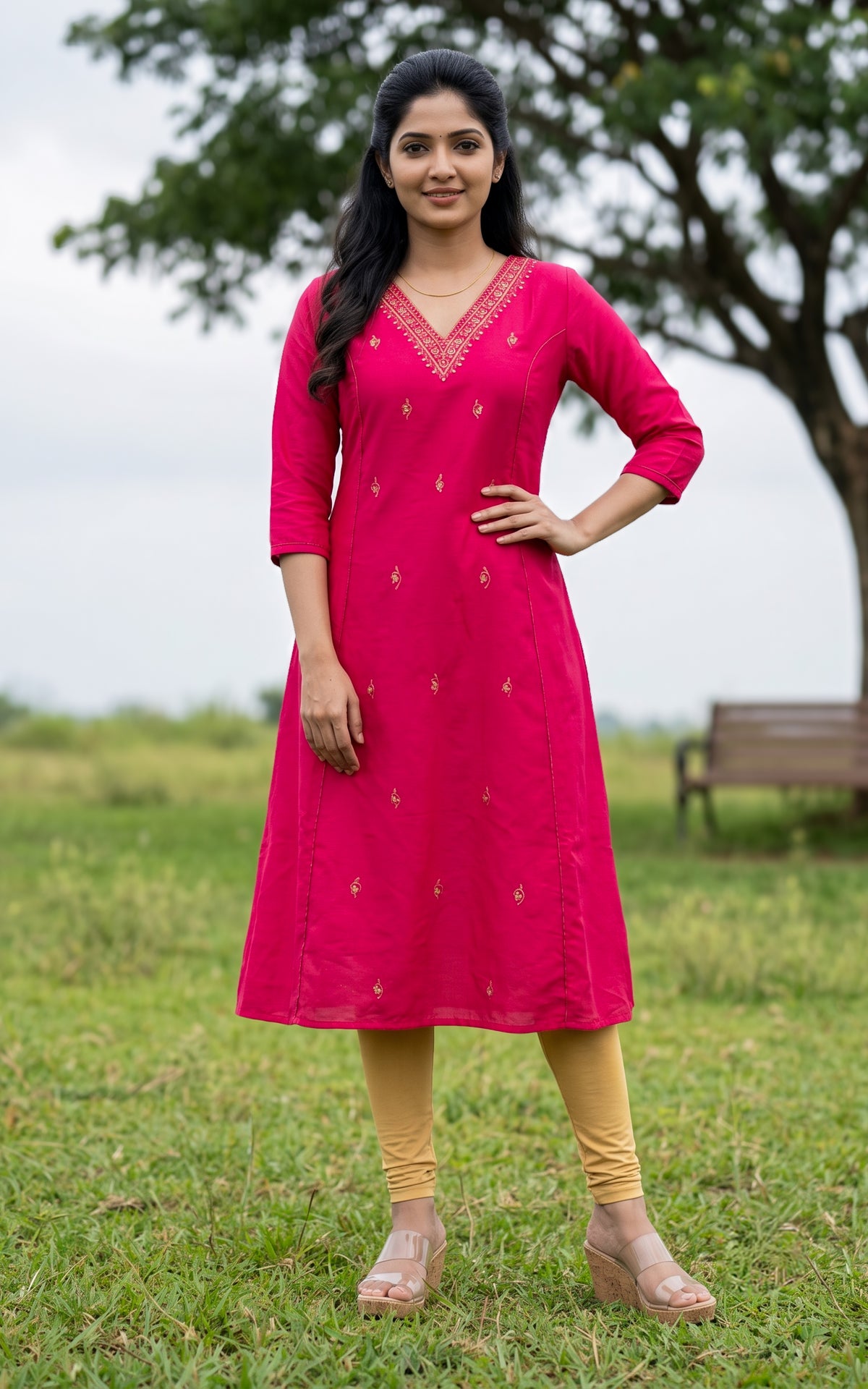 Rizwana Dark Pink