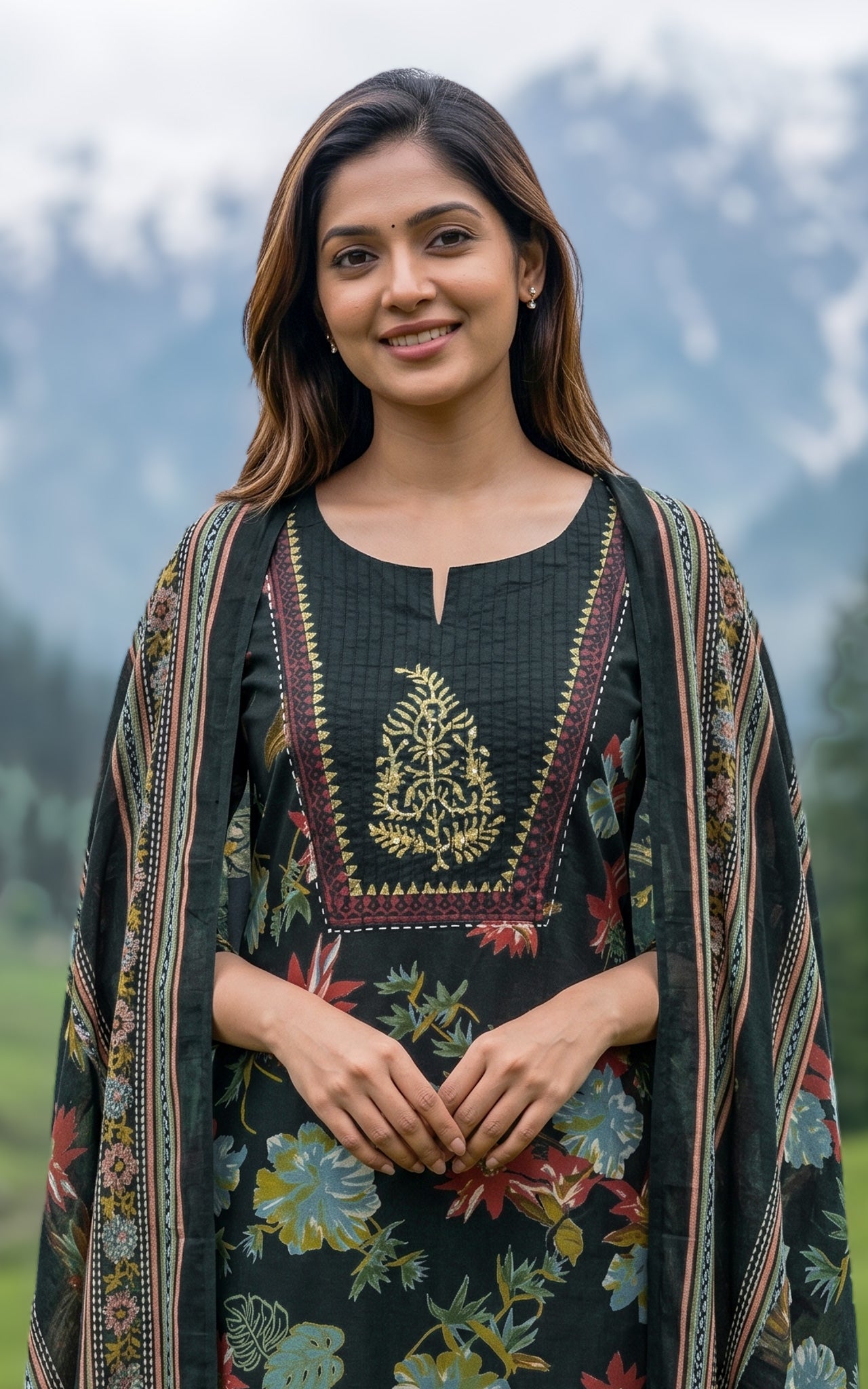 Sharla D (Kurti+Pant+Dupatta)