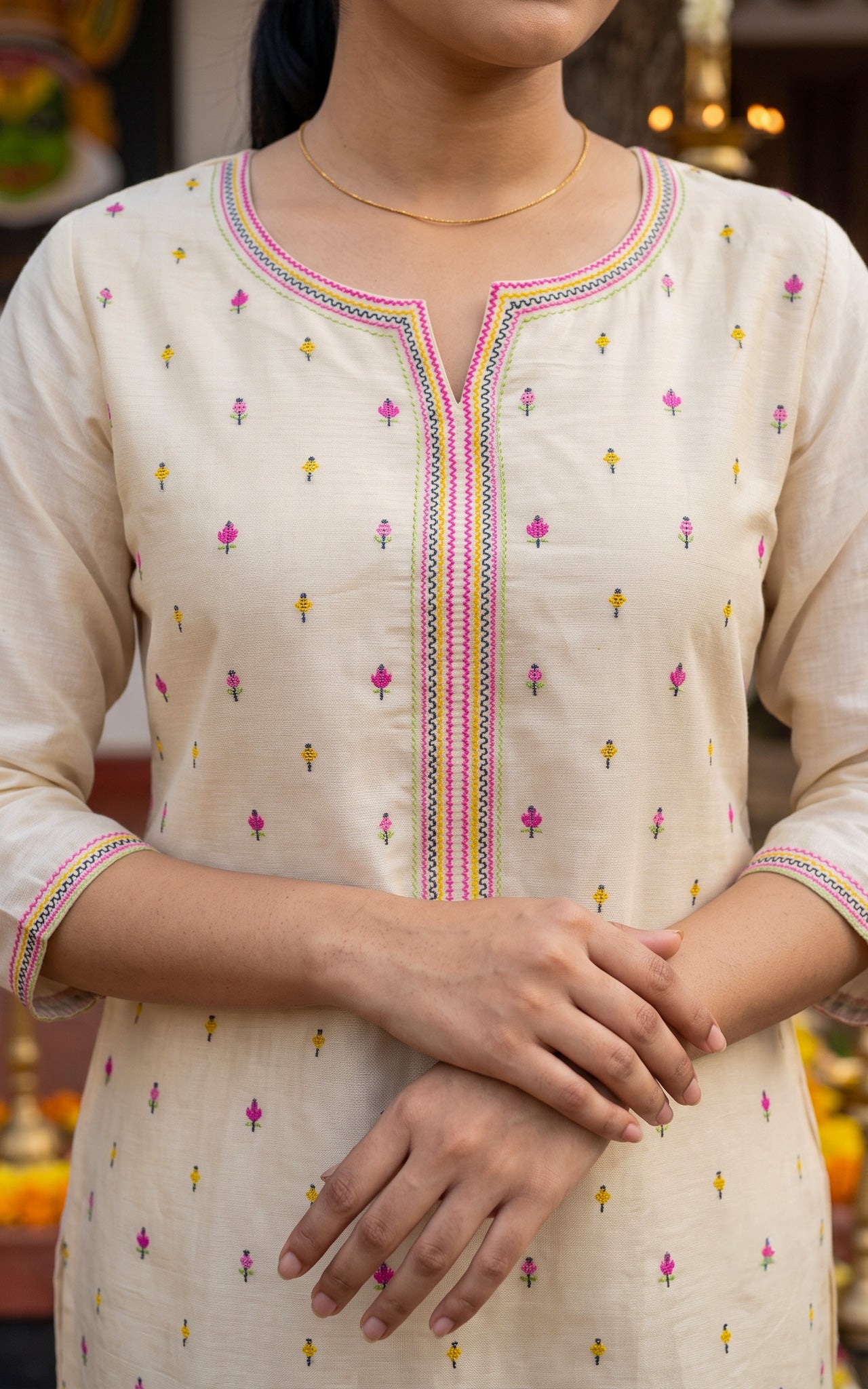 Anizham (Kurti+Pant+Dupatta)