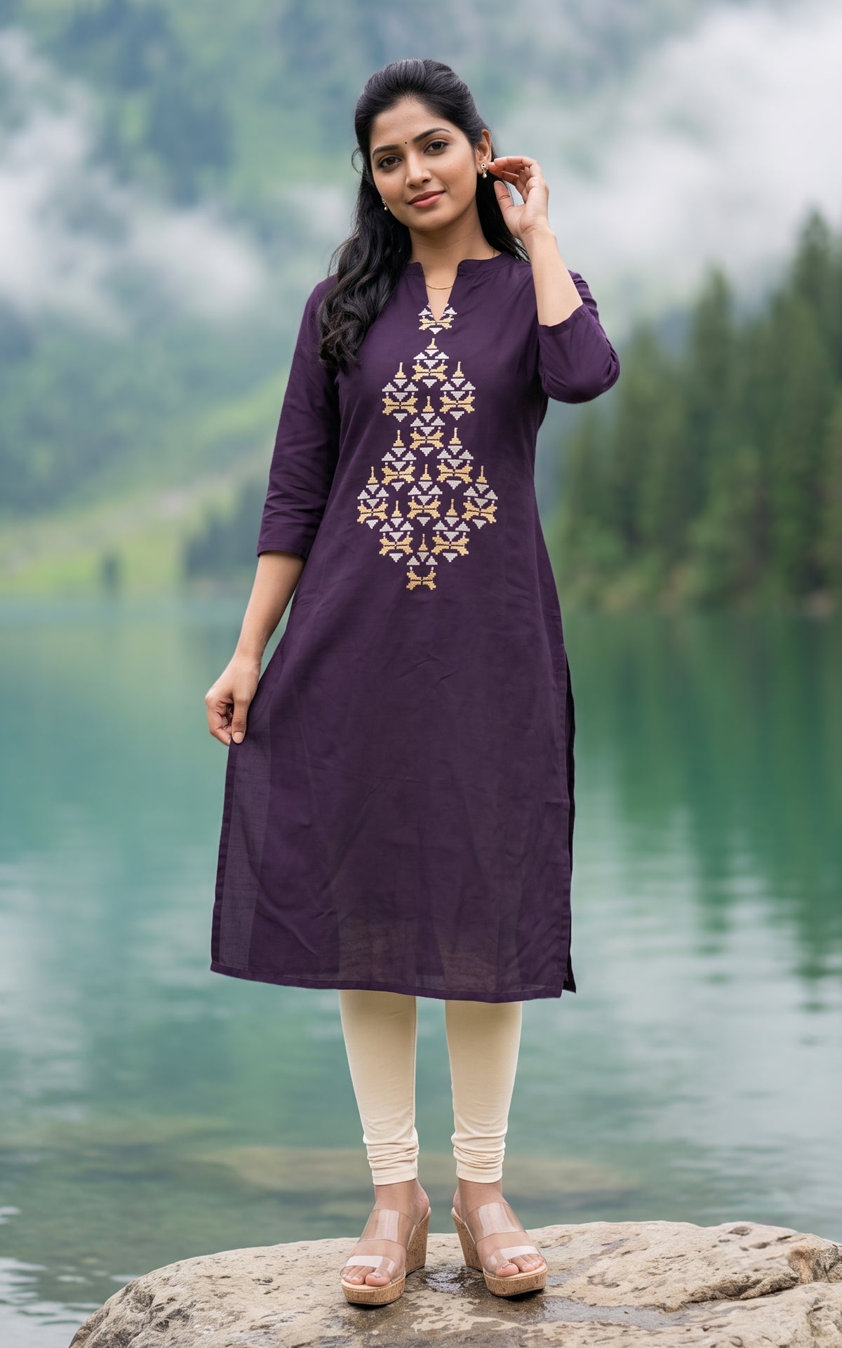 Monisha Dark Violet