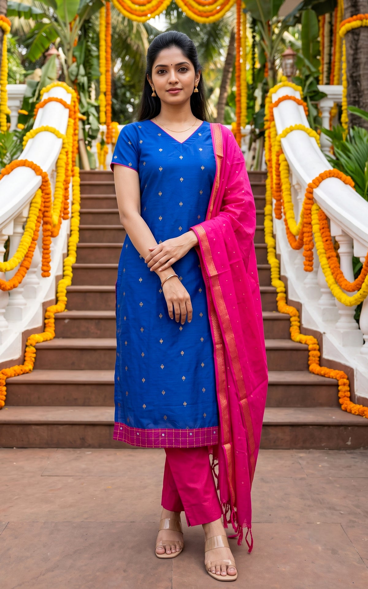 Snegalatha (Kurti+Dupatta)