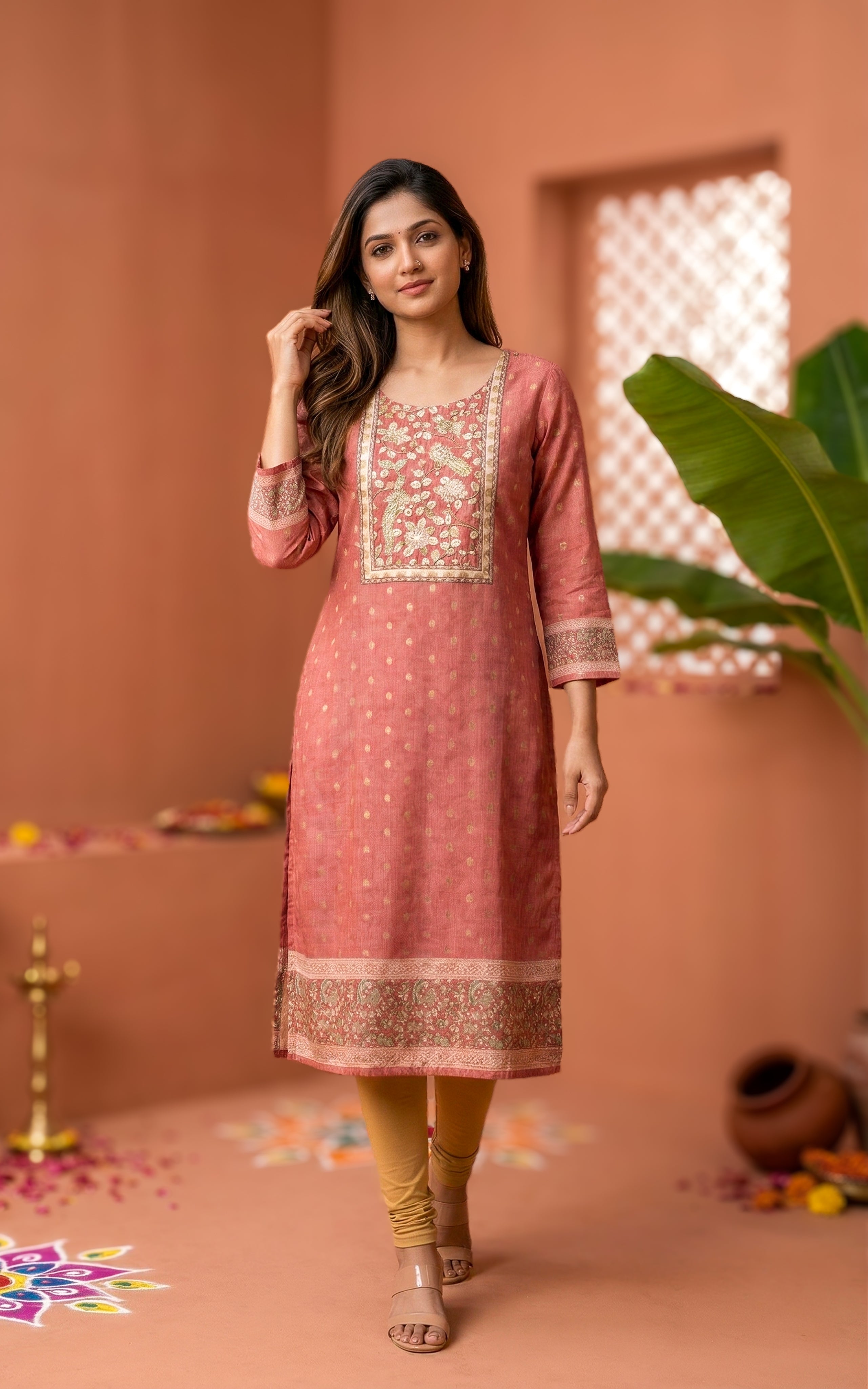 Daily Wear Straight Cut Kurti For Women