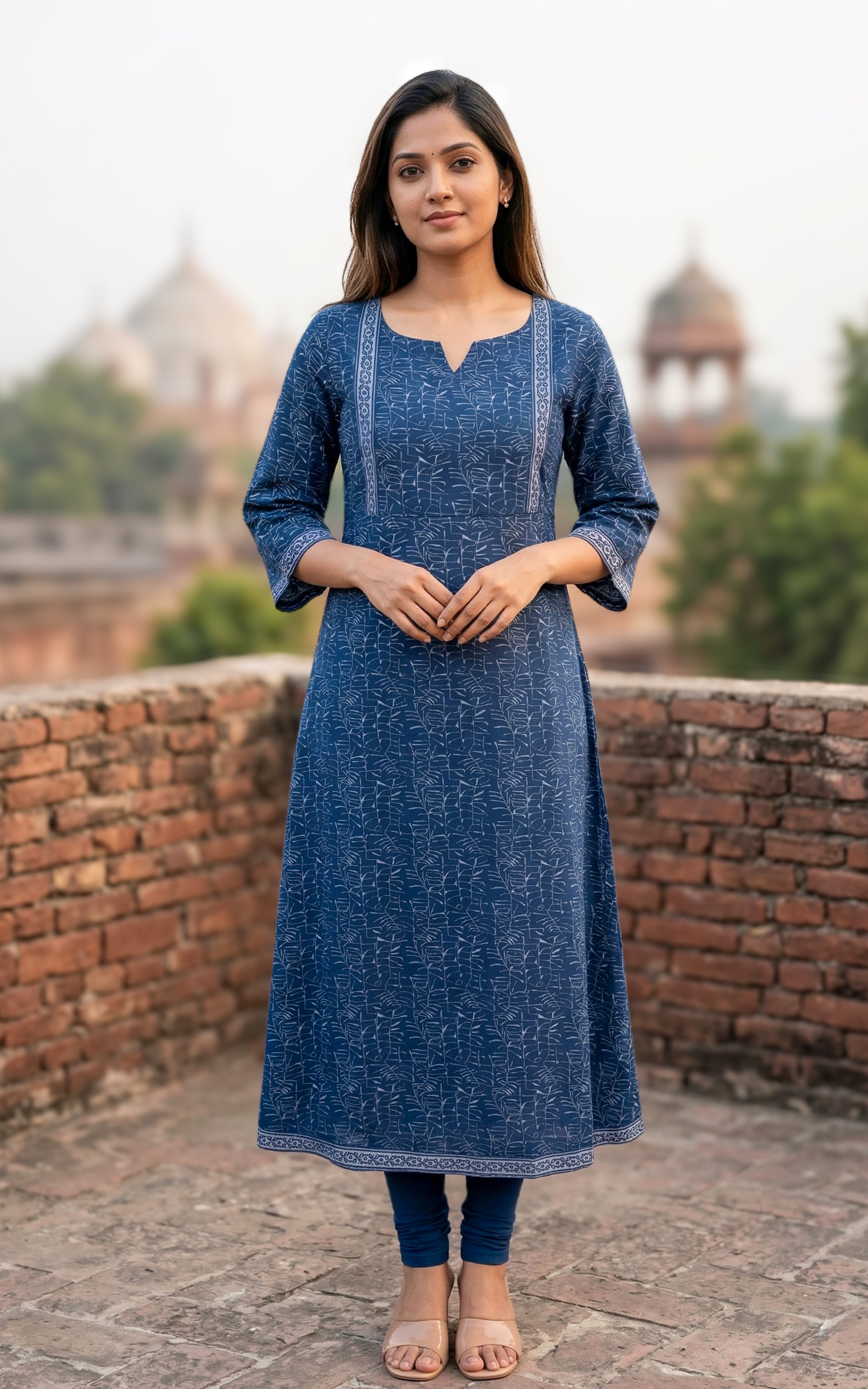 Neha Navy Blue A