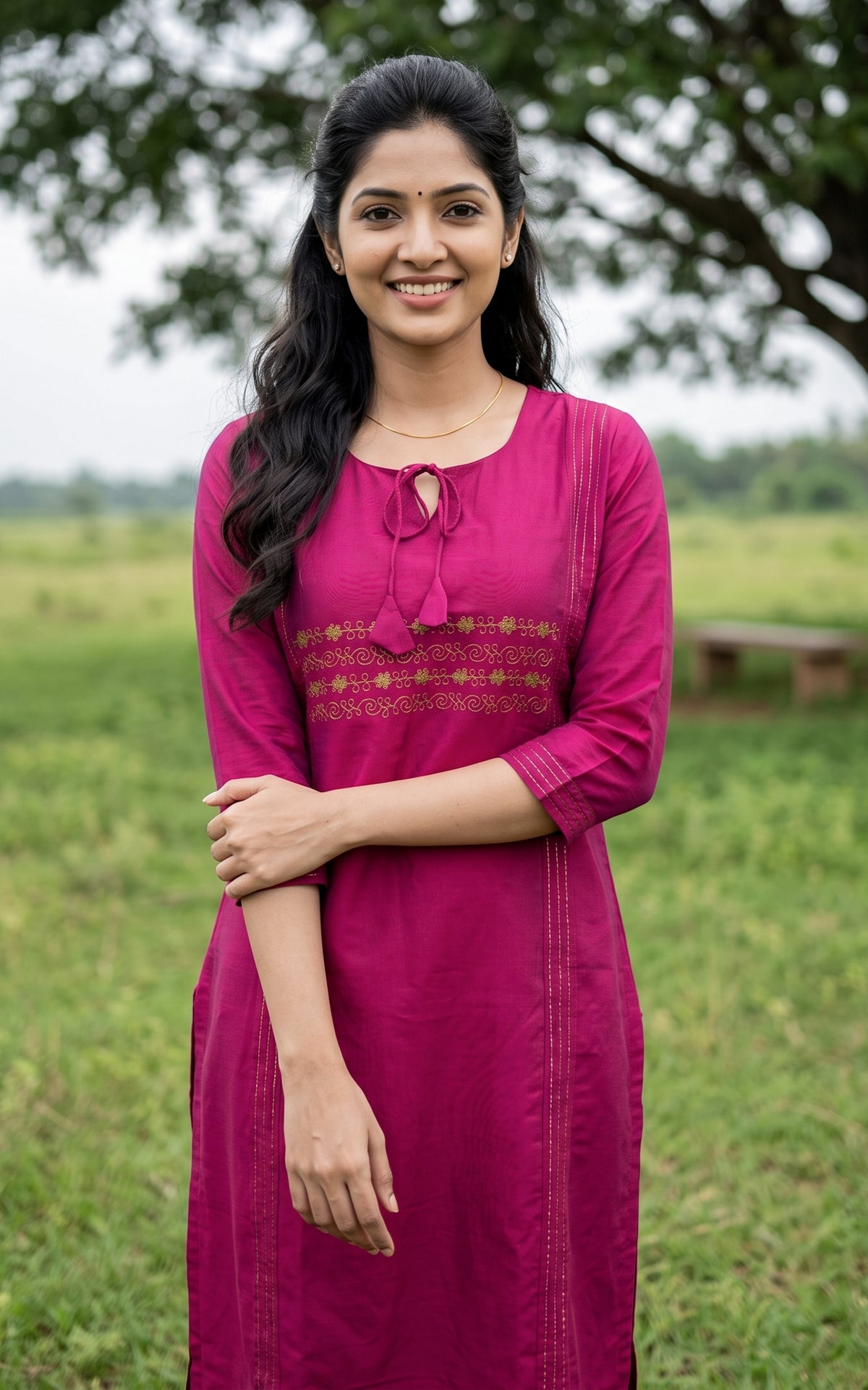 Suthandhira Magenta