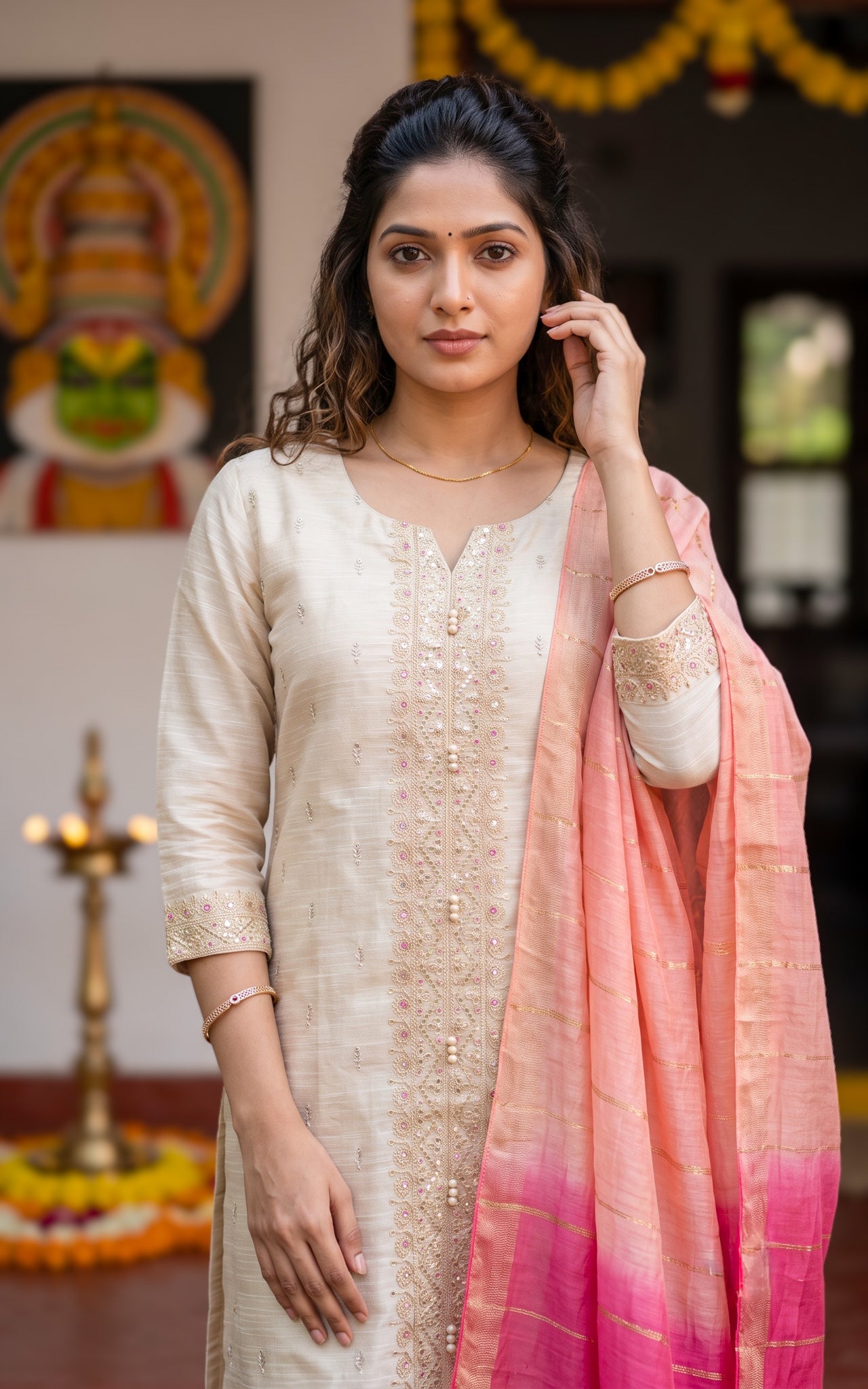 Jasmine (Kurti+Pant+Dupatta)