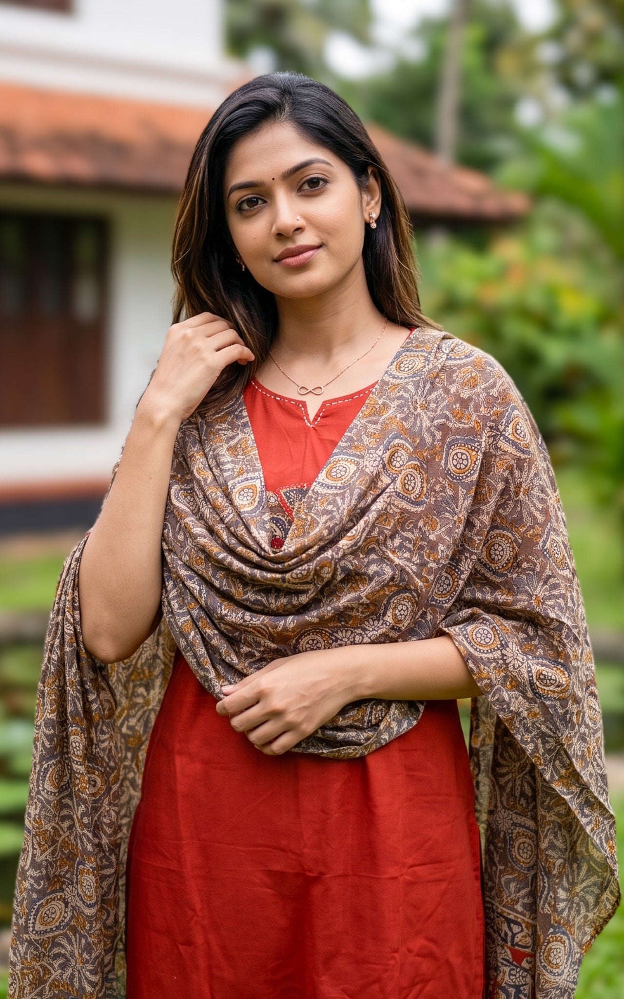 Yamila Handblock (Kurti+Pant+Dupatta)