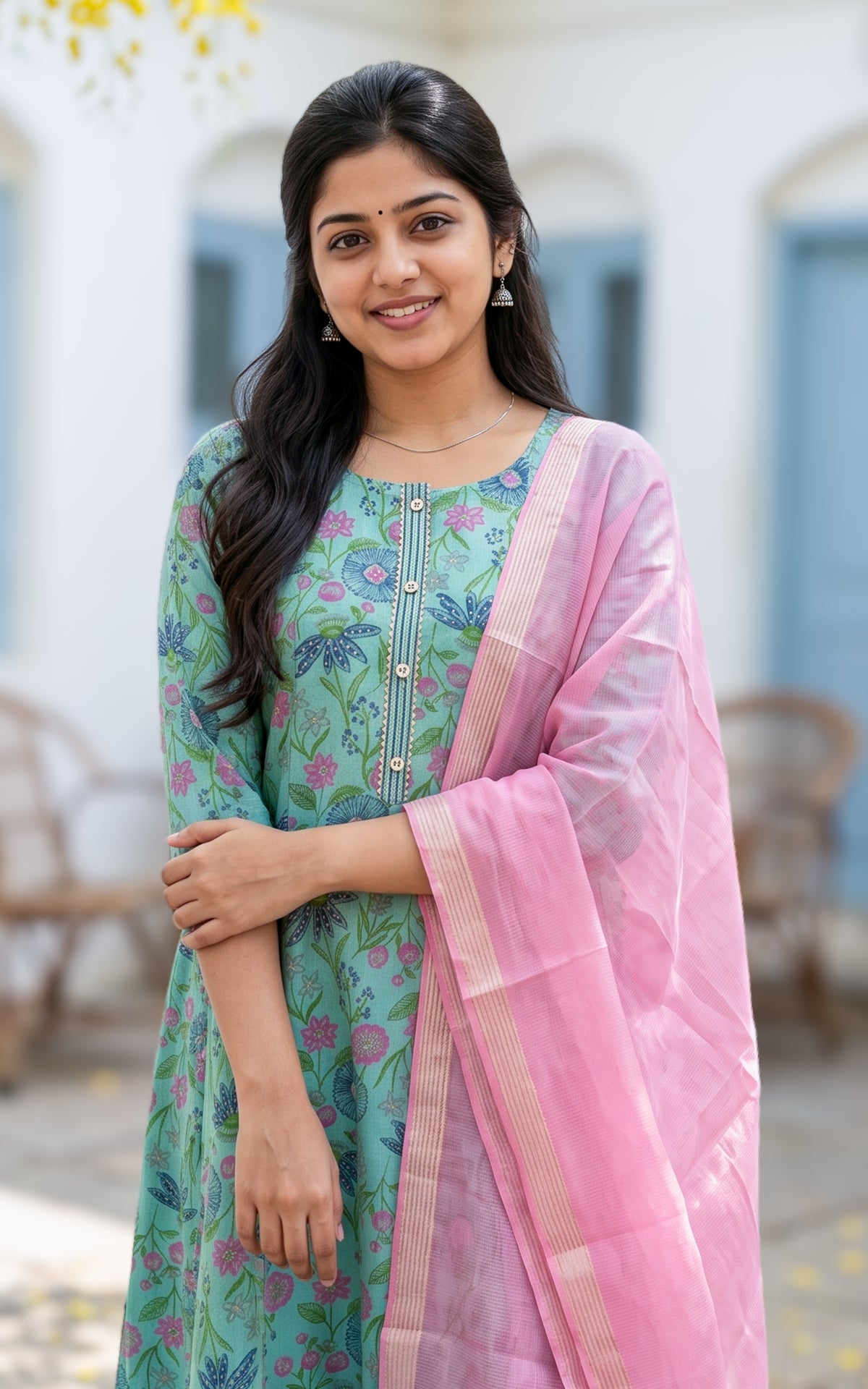 Sharvitha (Kurti+Dupatta)