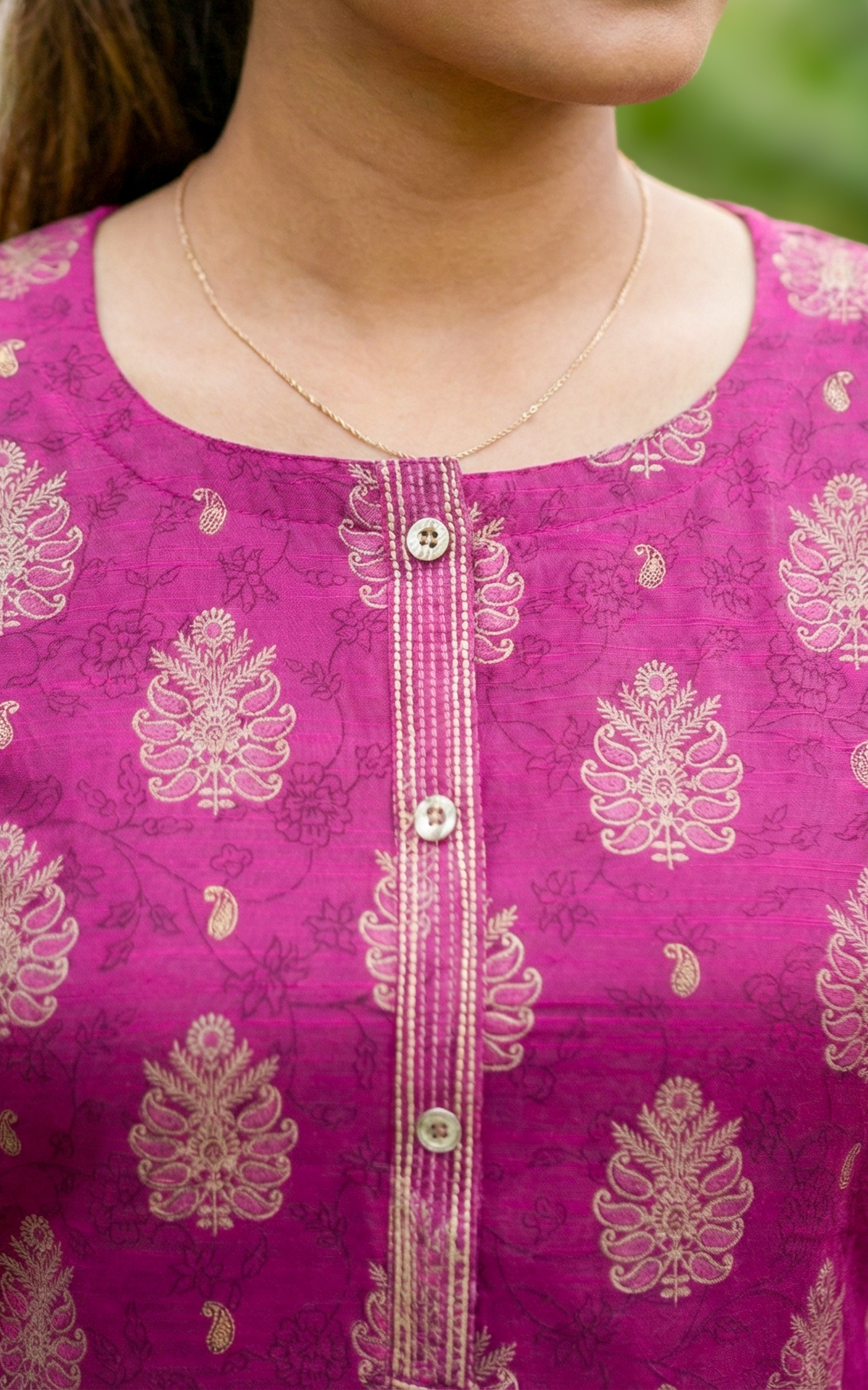 Daily Wear Comfortable Silk Cotton Kurti