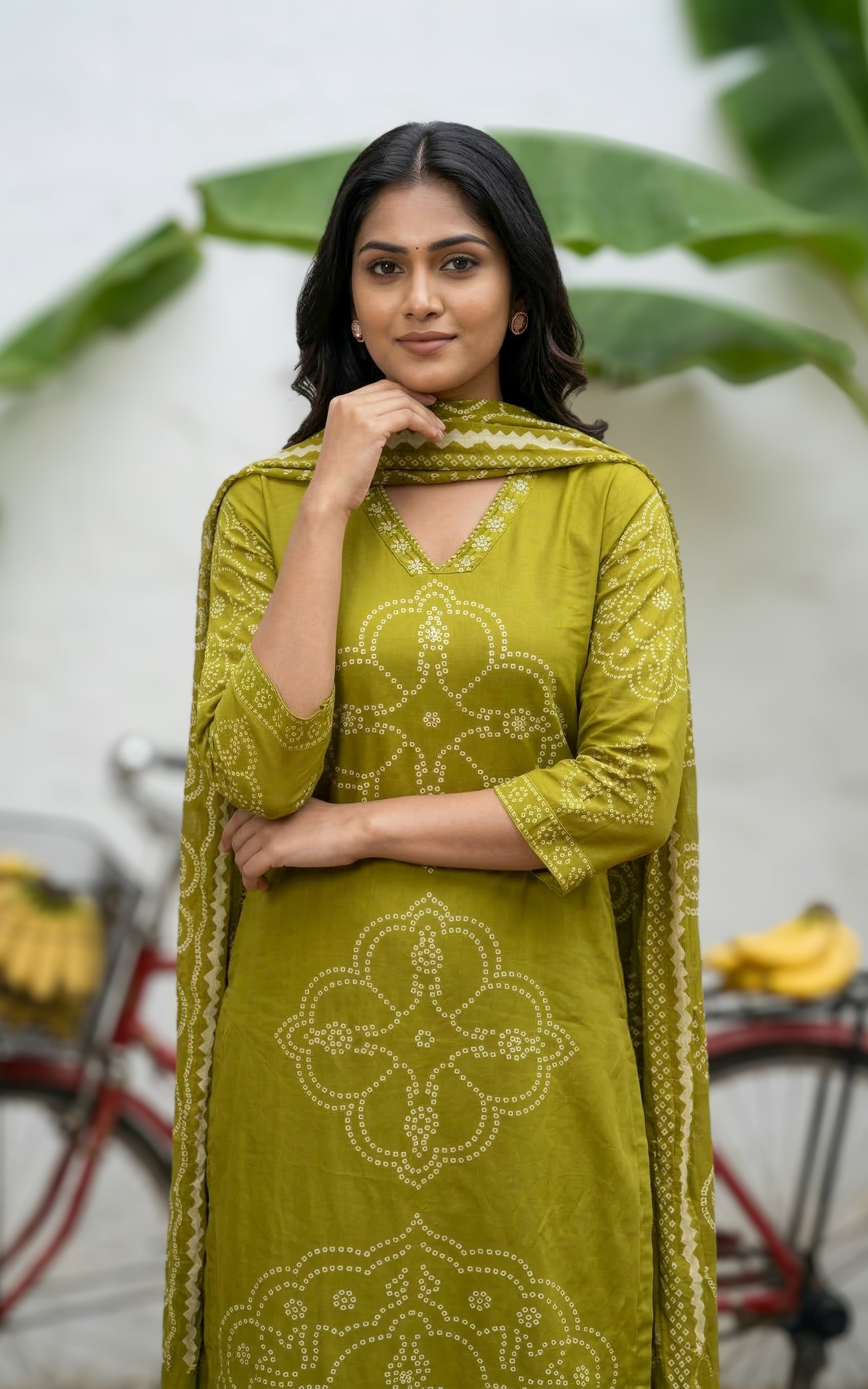 Mahira Mehandi (Kurti+Pant+Dupatta)