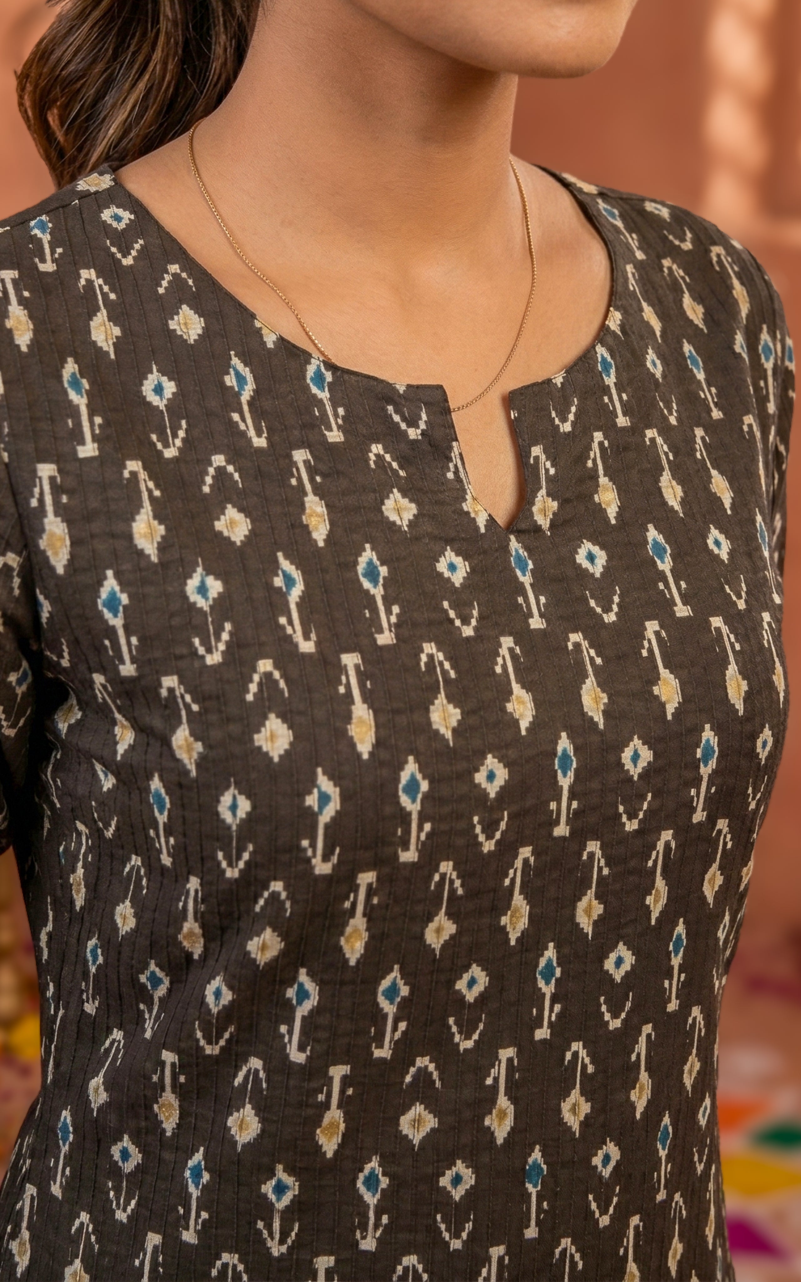 Stylish Printed Cotton Kurti For Everyday Wear