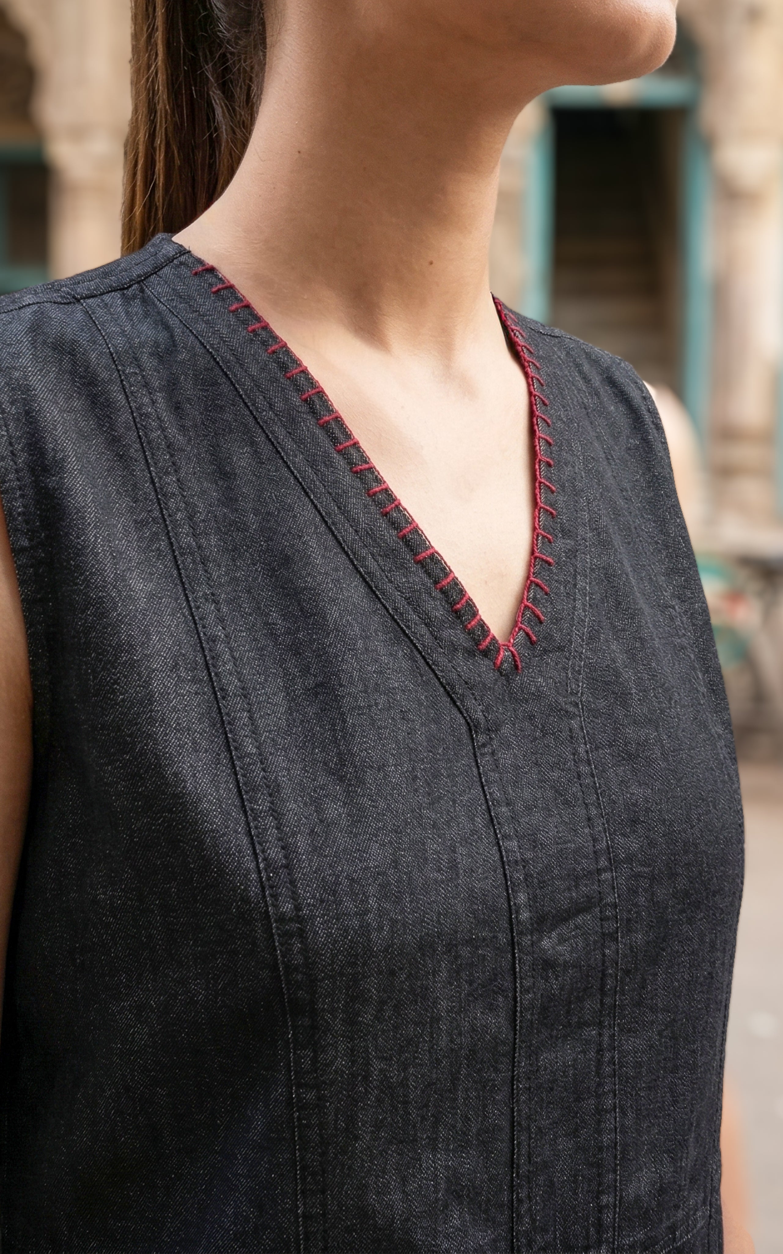 V-Neck Kurti