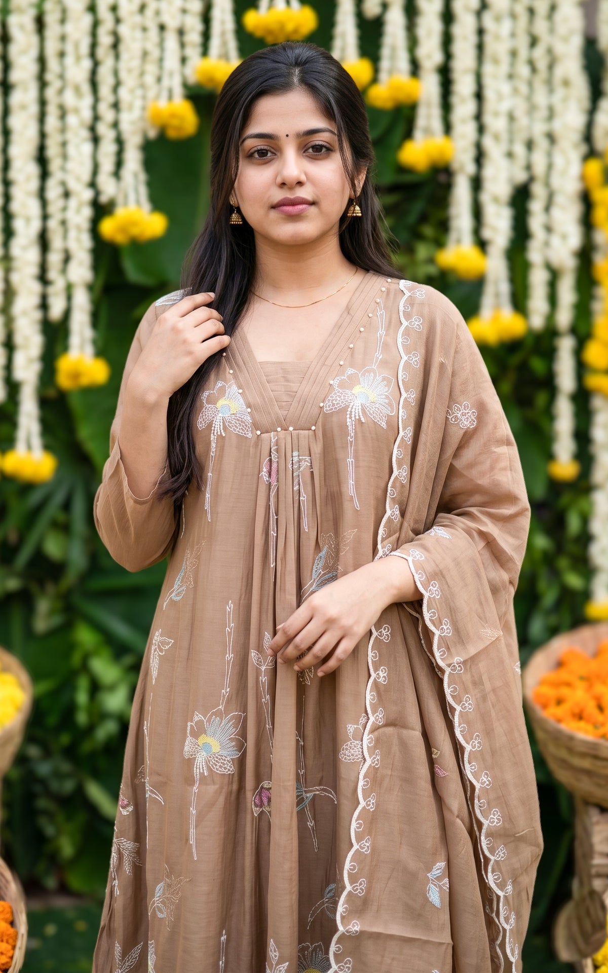 Nayanitha (Kurti+Pant+Dupatta)