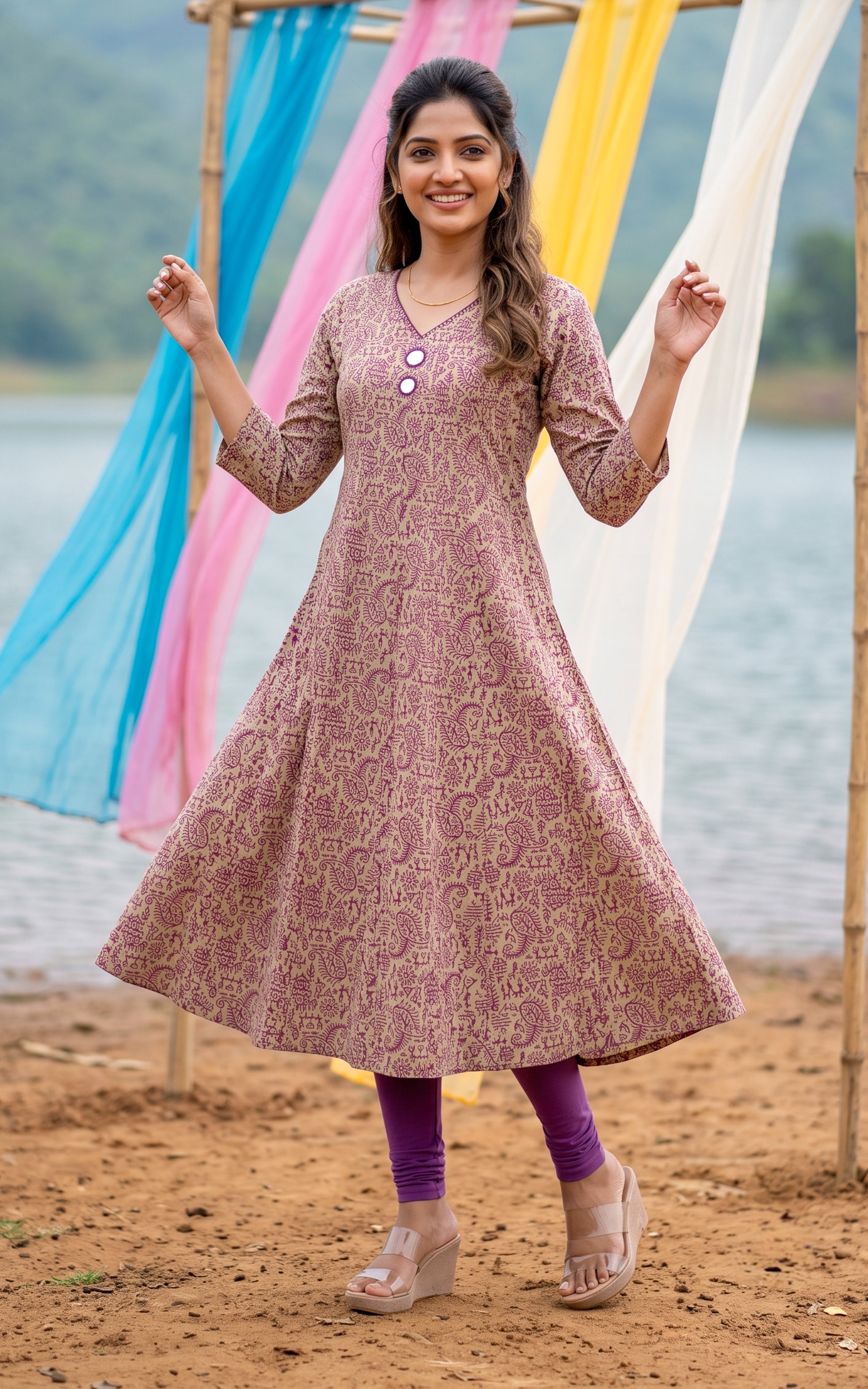 Poovidhal Burgundy