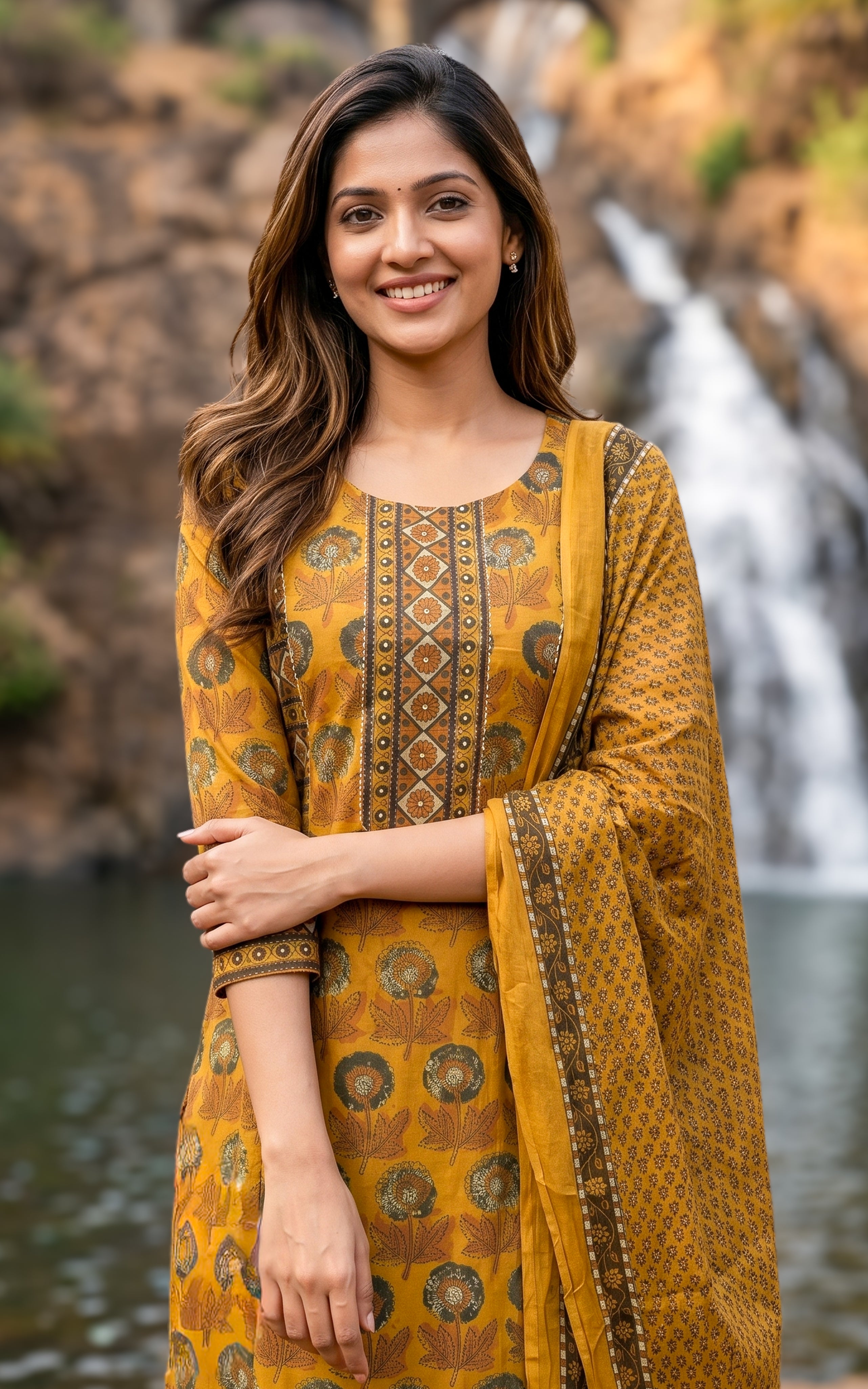 Cotton Aline kurti set for women