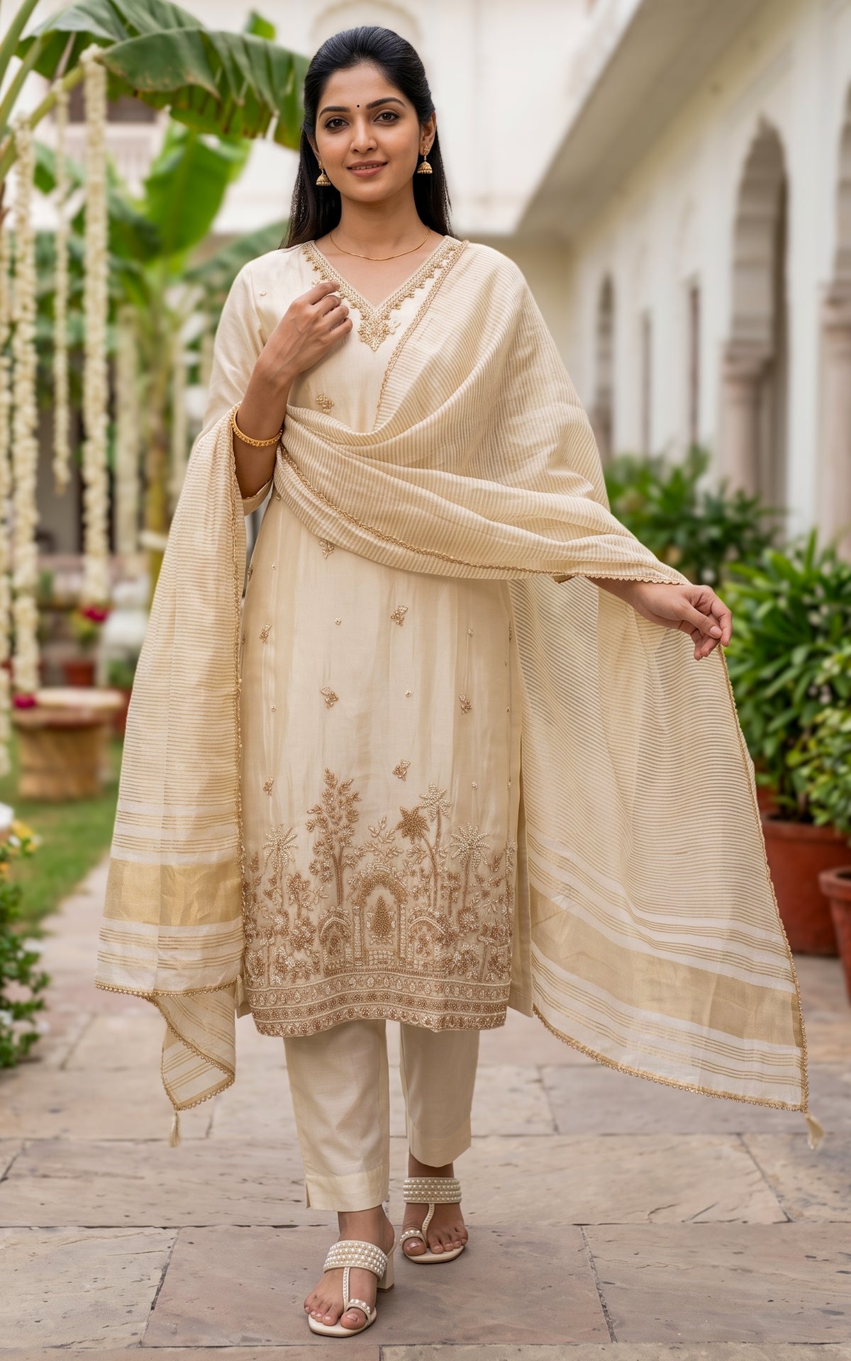 Taahira (Kurti+Pant+Dupatta)