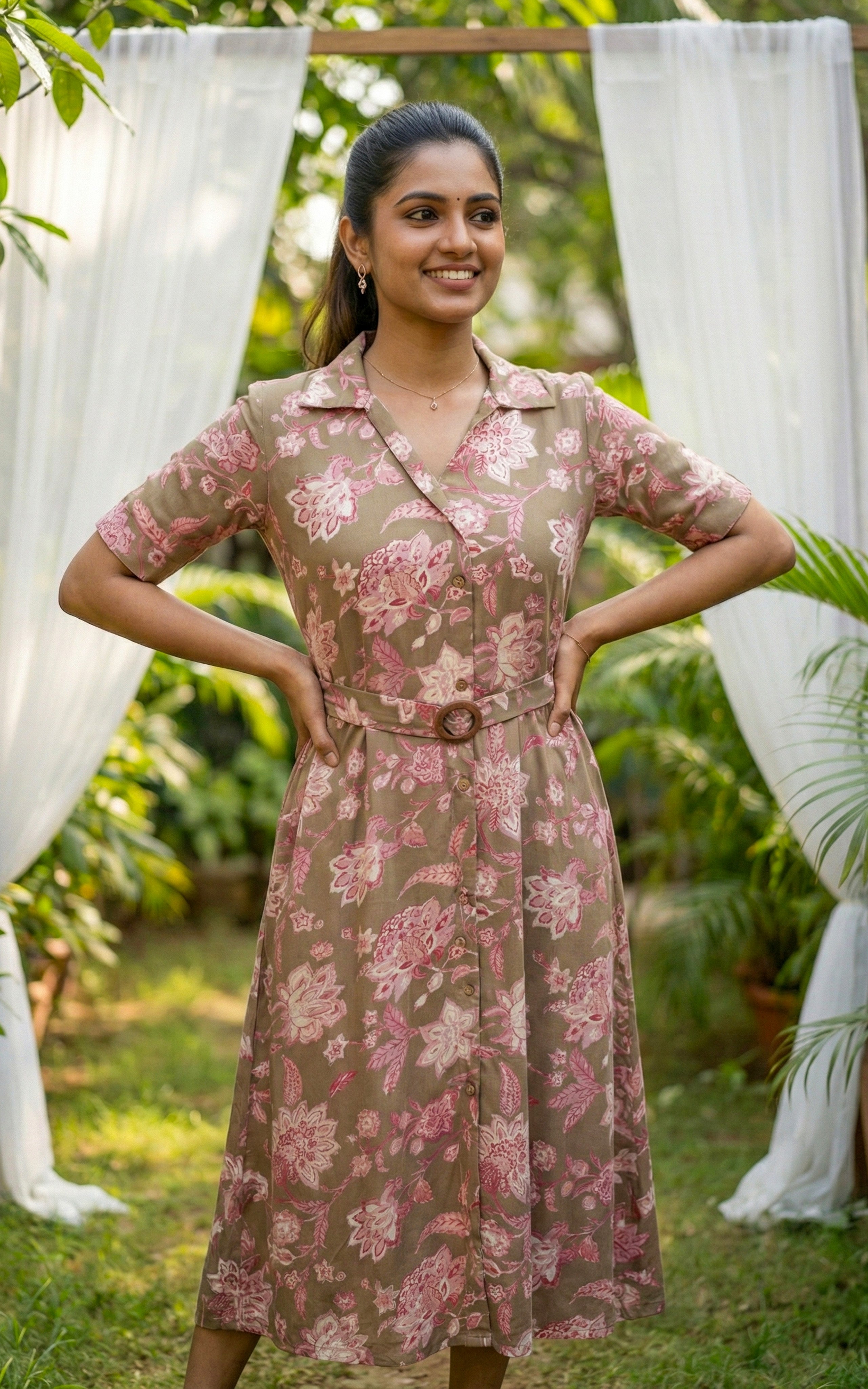 Instore – Grey Modern Love Kurti for Women – Silky Rayon – Indian Ethnic Wear