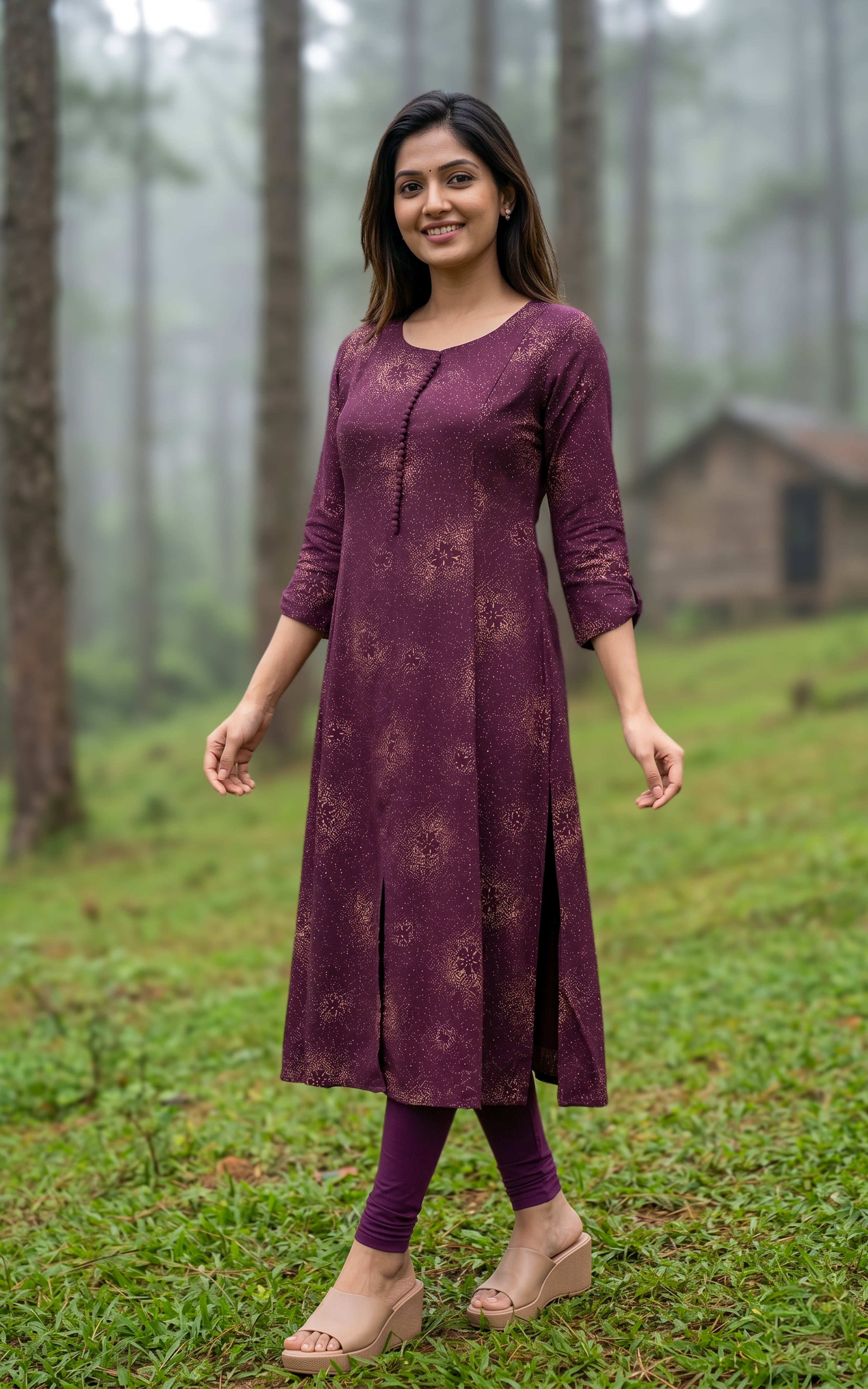 Trendy georgette kurti for women